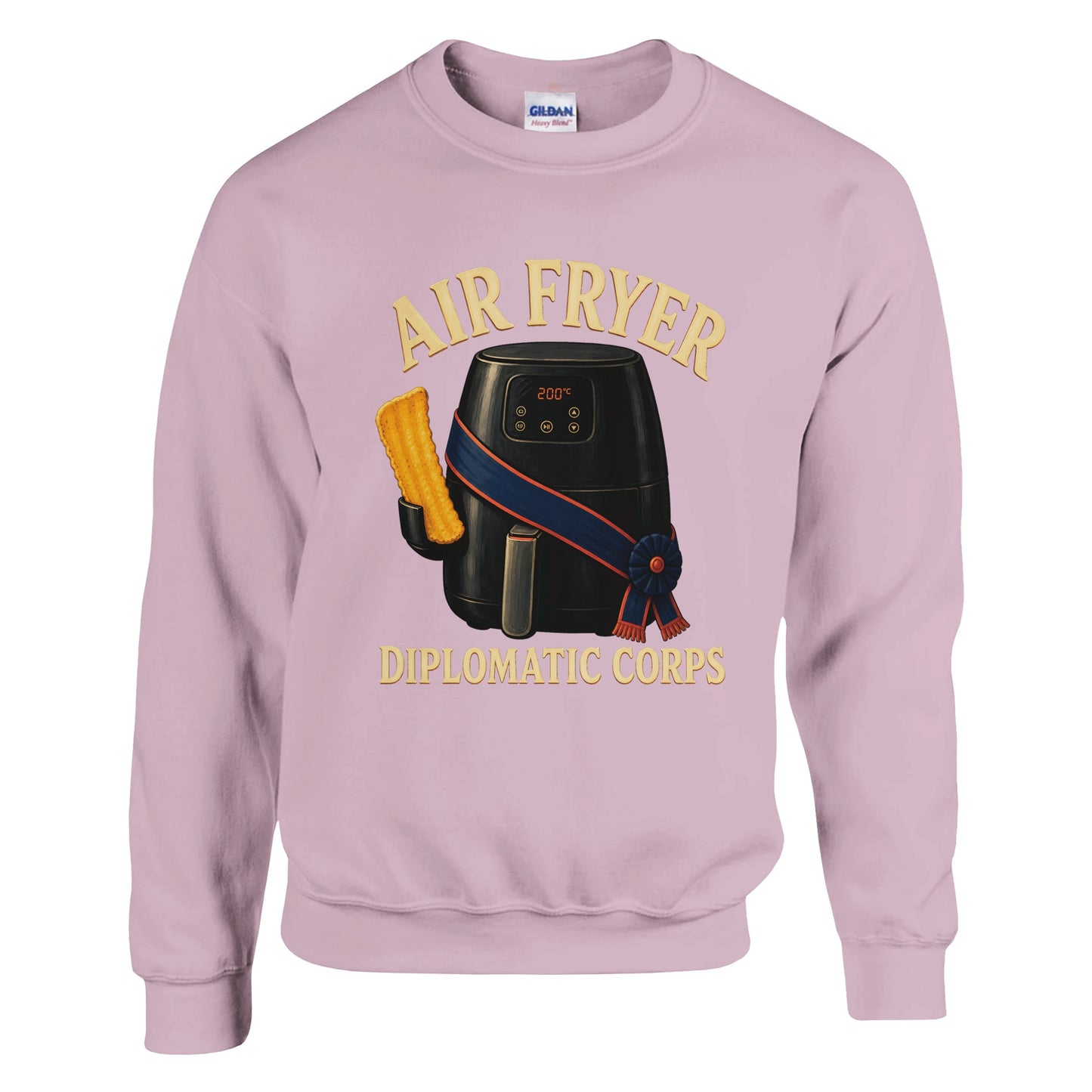 Air Fryer Diplomatic Corps Sweatshirt — product view 9