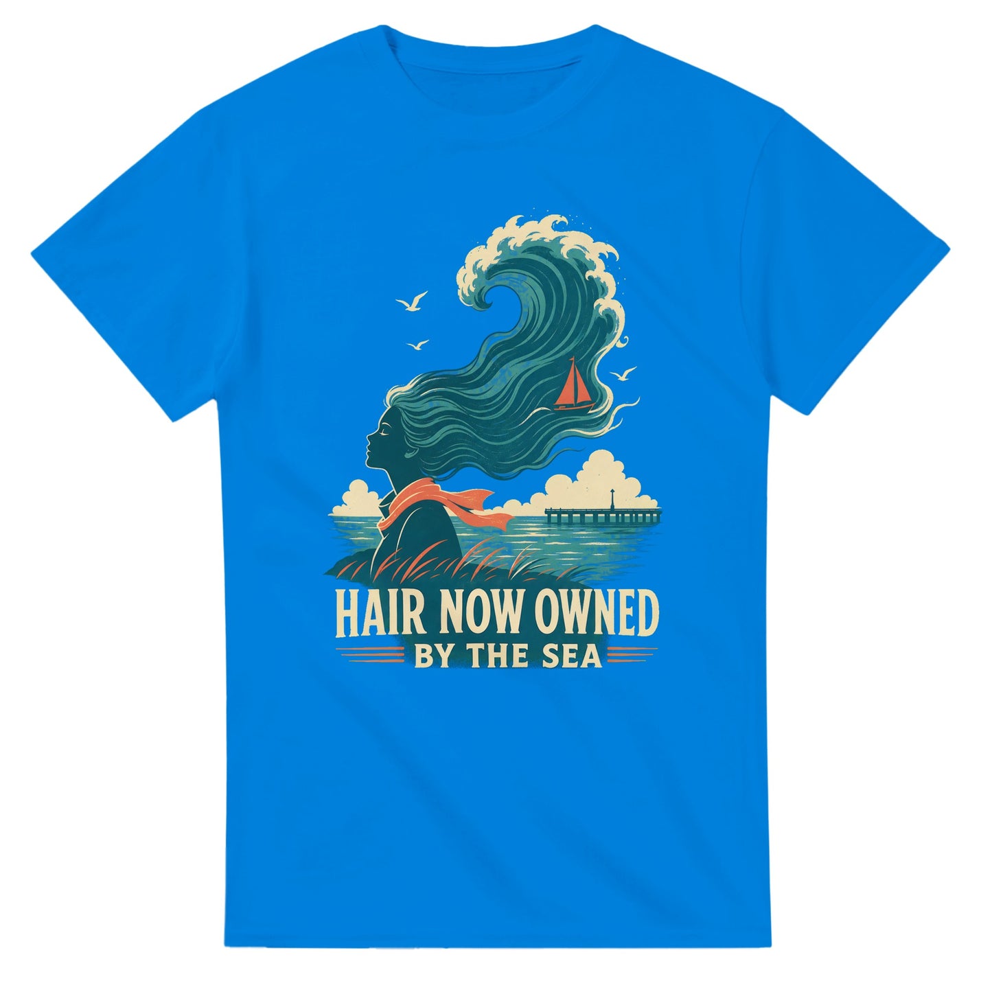 Hair Now Owned by the Sea T-shirt — product view 2