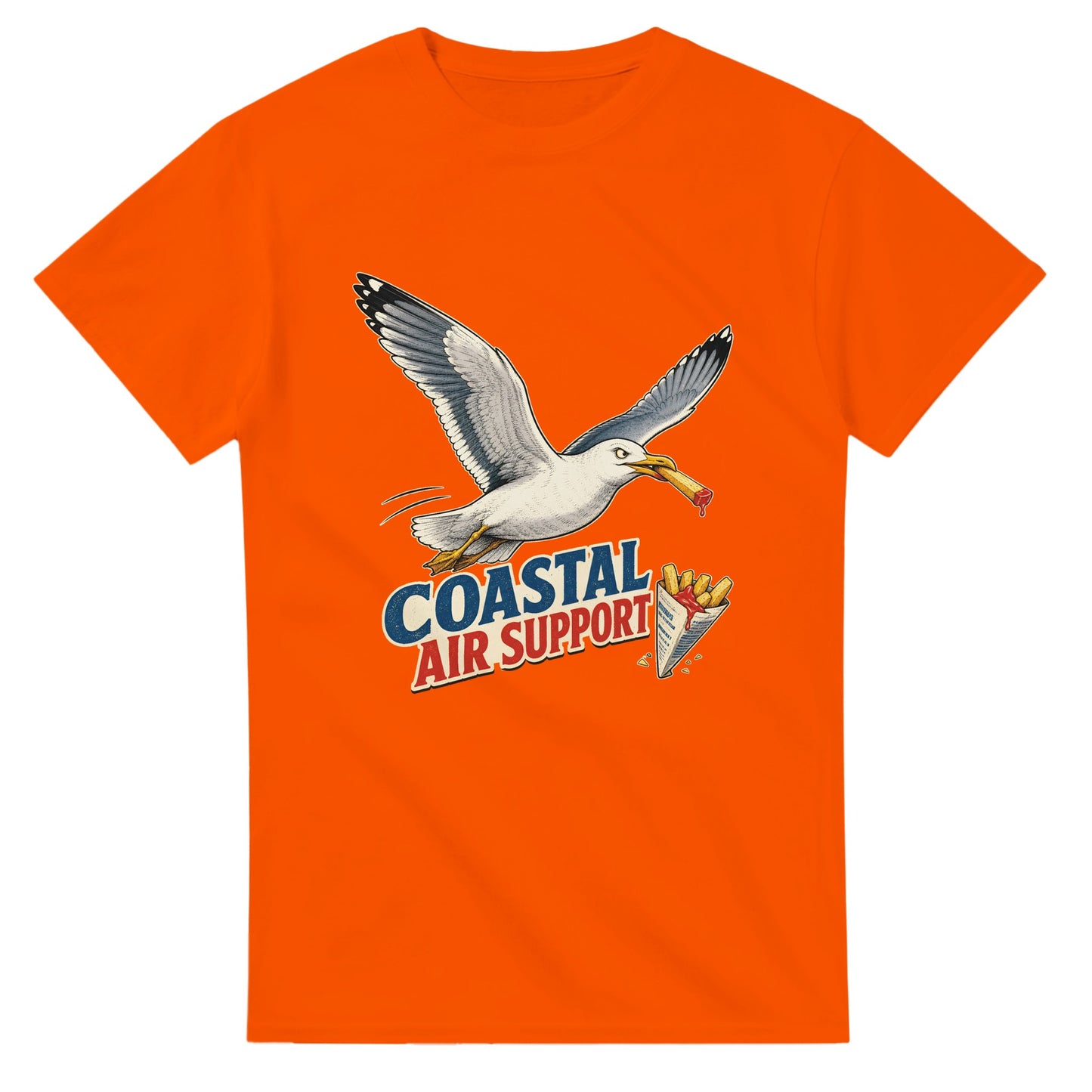 Coastal Air Support Seagull Graphic T-shirt — product view 7