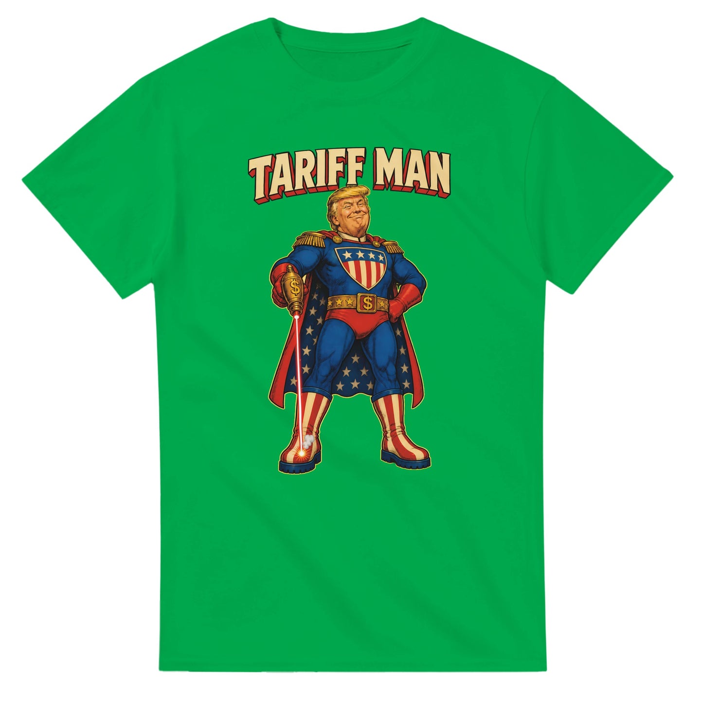 Tariff Man – Self-Shot Satire T-shirt — product view 11