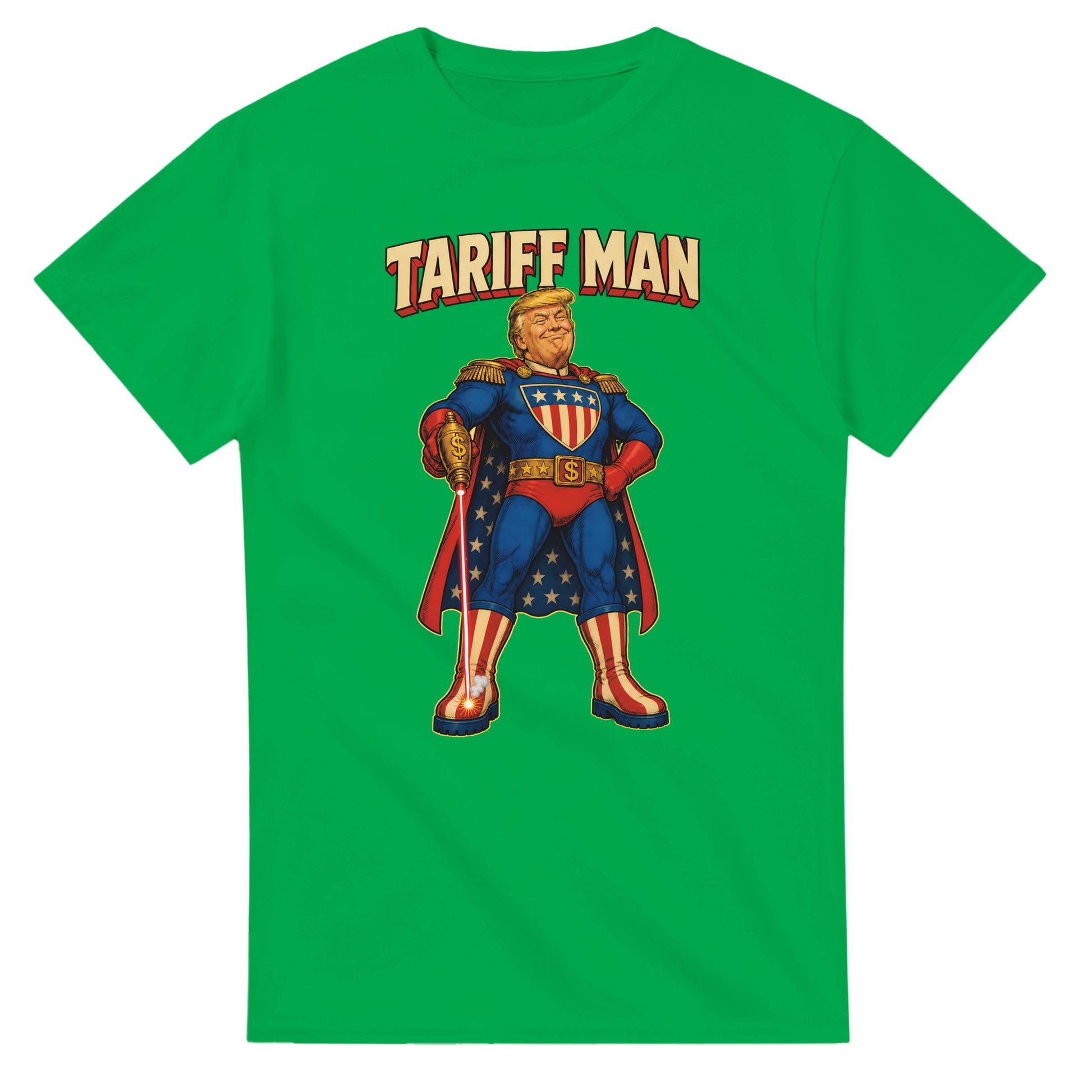 Tariff Man – Self-Shot Satire T-shirt — product view 11