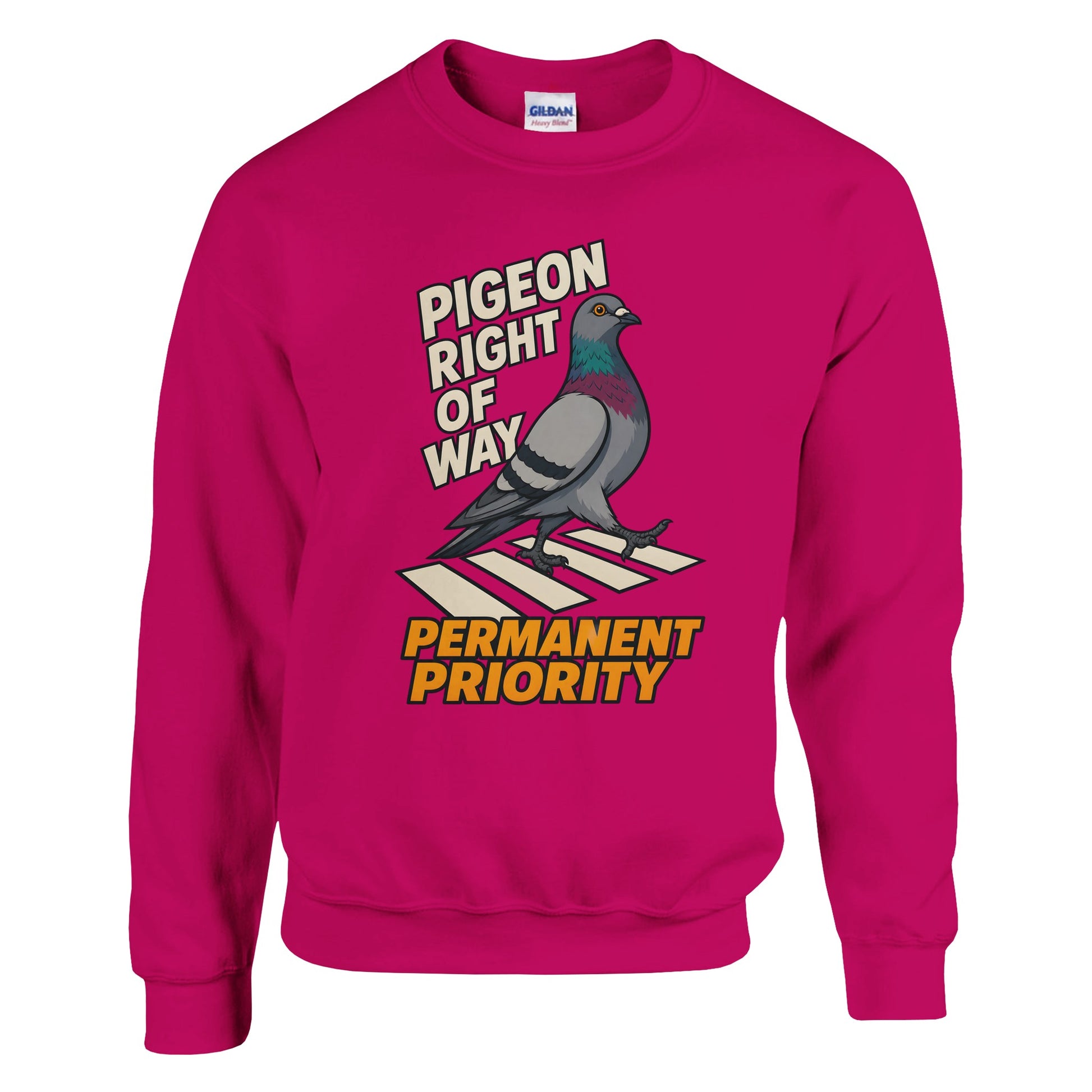 Pigeon Right of Way Sweatshirt — product view 2