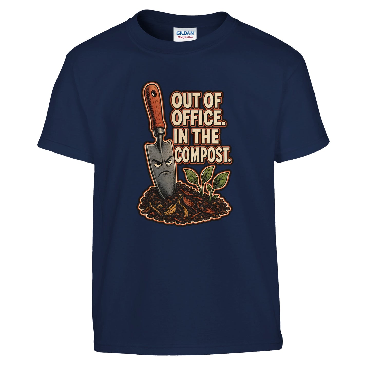Out of Office, In the Compost Kids' T-shirt — product view 7