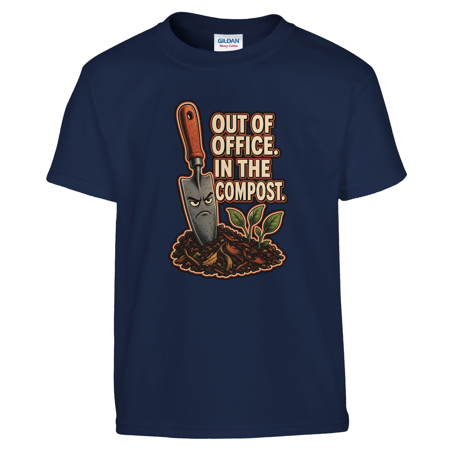 Out of Office, In the Compost Kids' T-shirt — product view 7