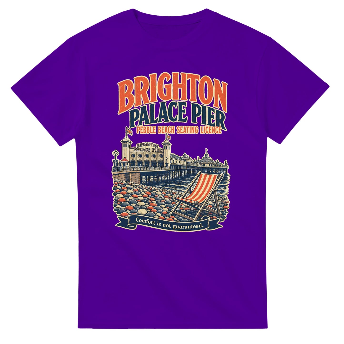 Brighton Pebble Beach Seating Licence T-shirt — product view 16