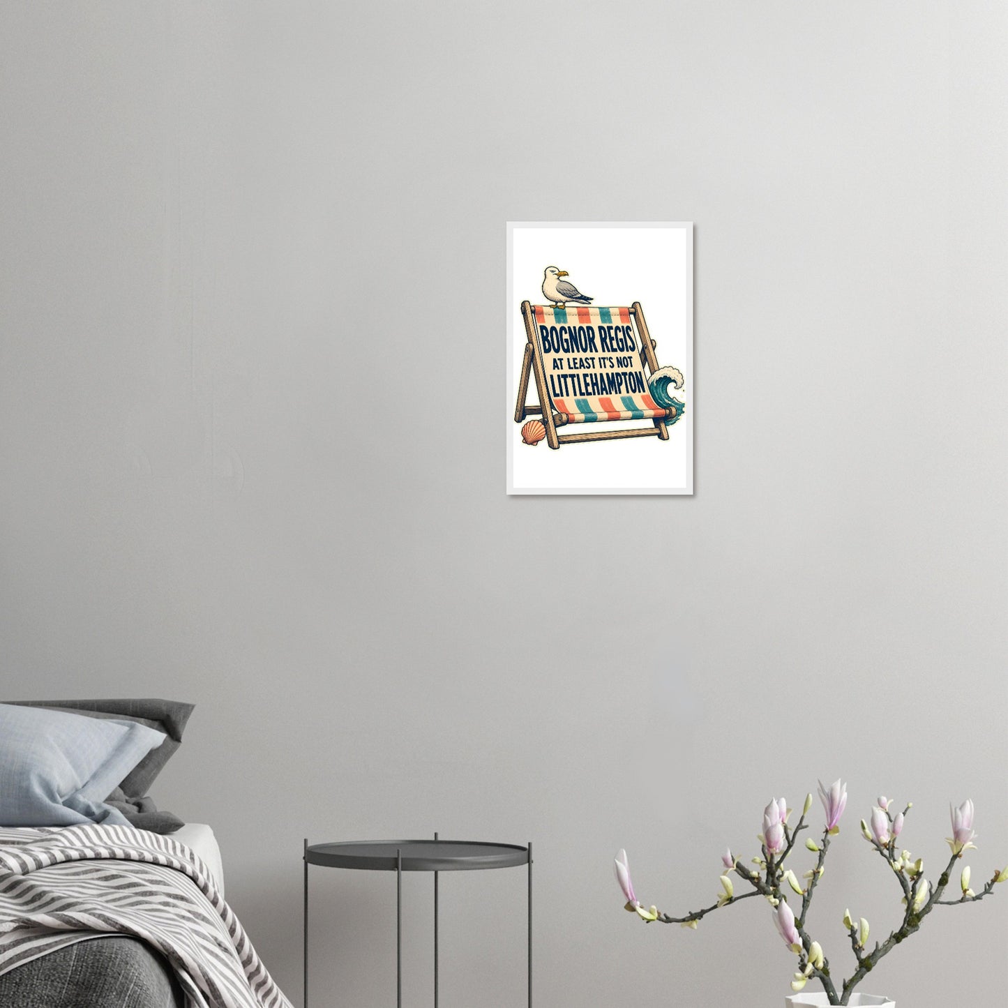 Bognor Regis — At Least It's Not Littlehampton Framed Wall Art — product view 10