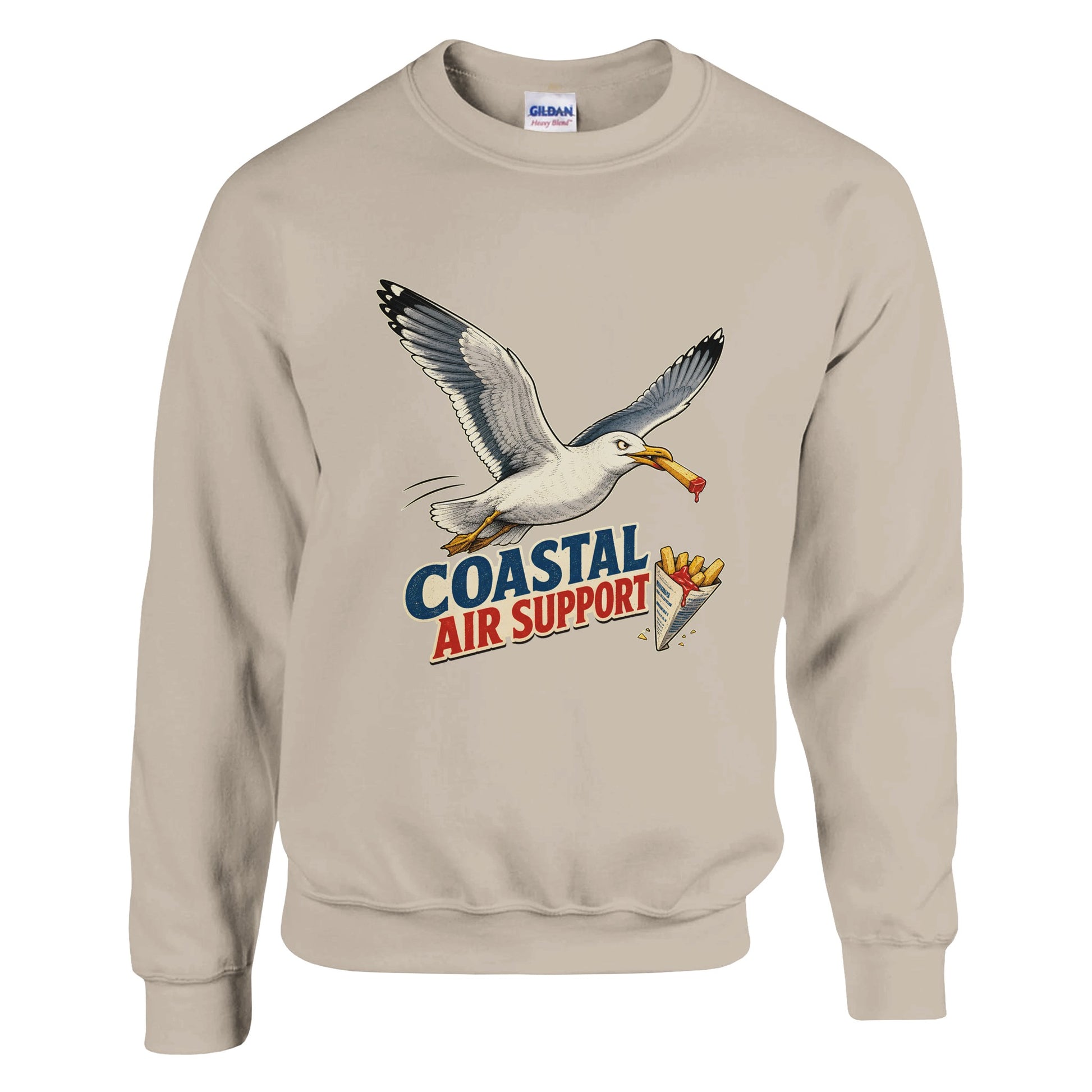 Coastal Air Support Seagull Graphic Sweatshirt — product view 14
