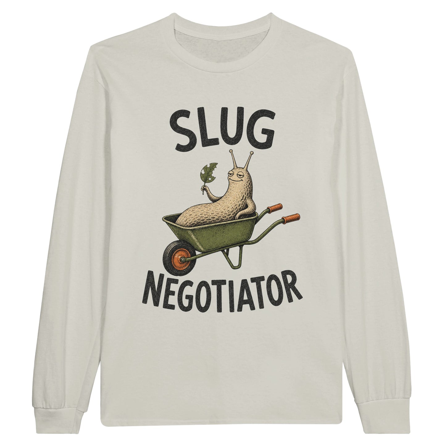 Slug Negotiator Garden Graphic Long-Sleeve T-shirt — product view 4