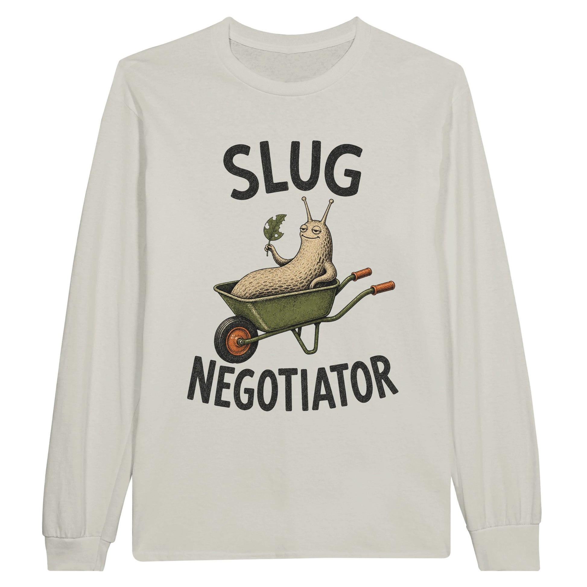 Slug Negotiator Garden Graphic Long-Sleeve T-shirt — product view 4