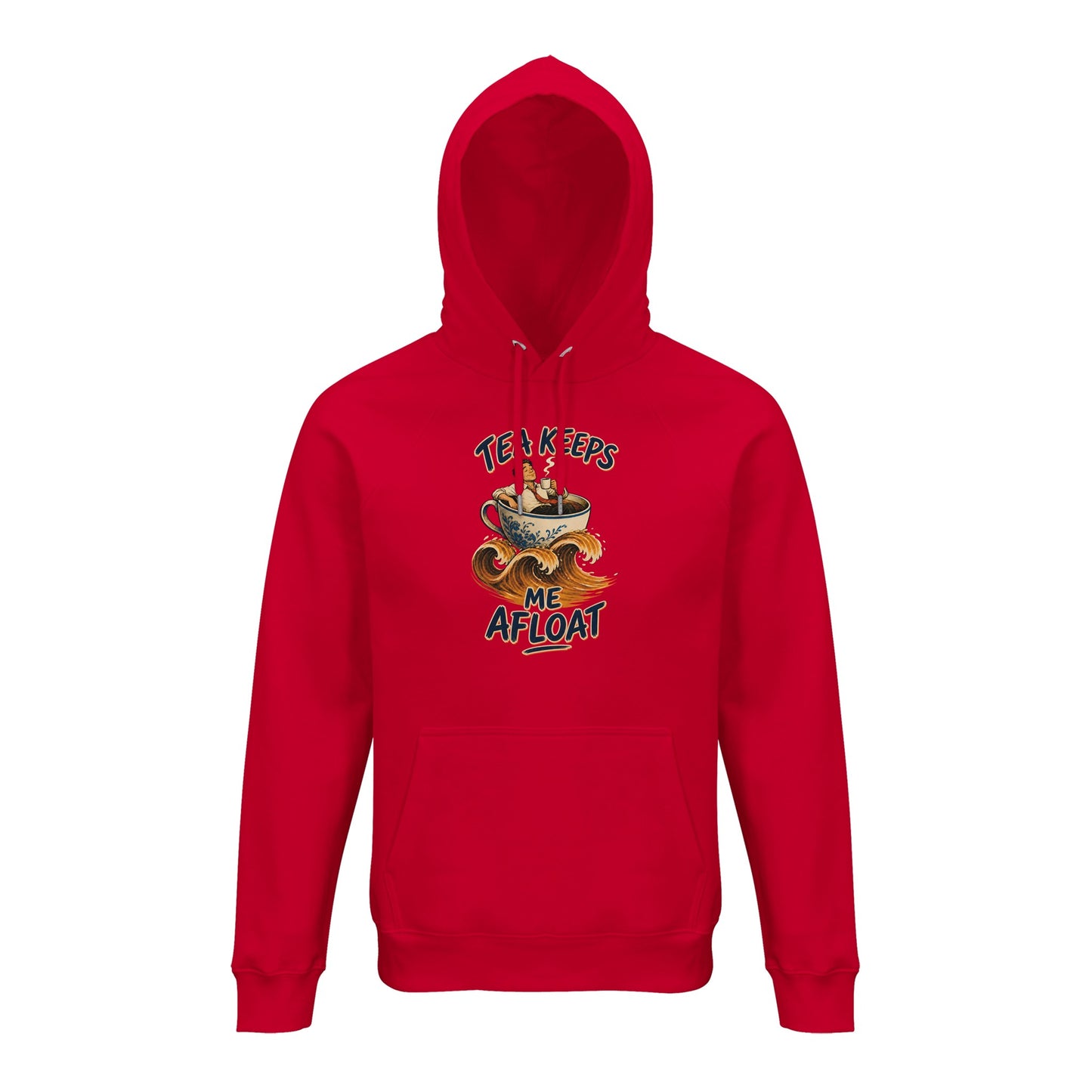 Tea Keeps Me Afloat Hoodie — product view 9