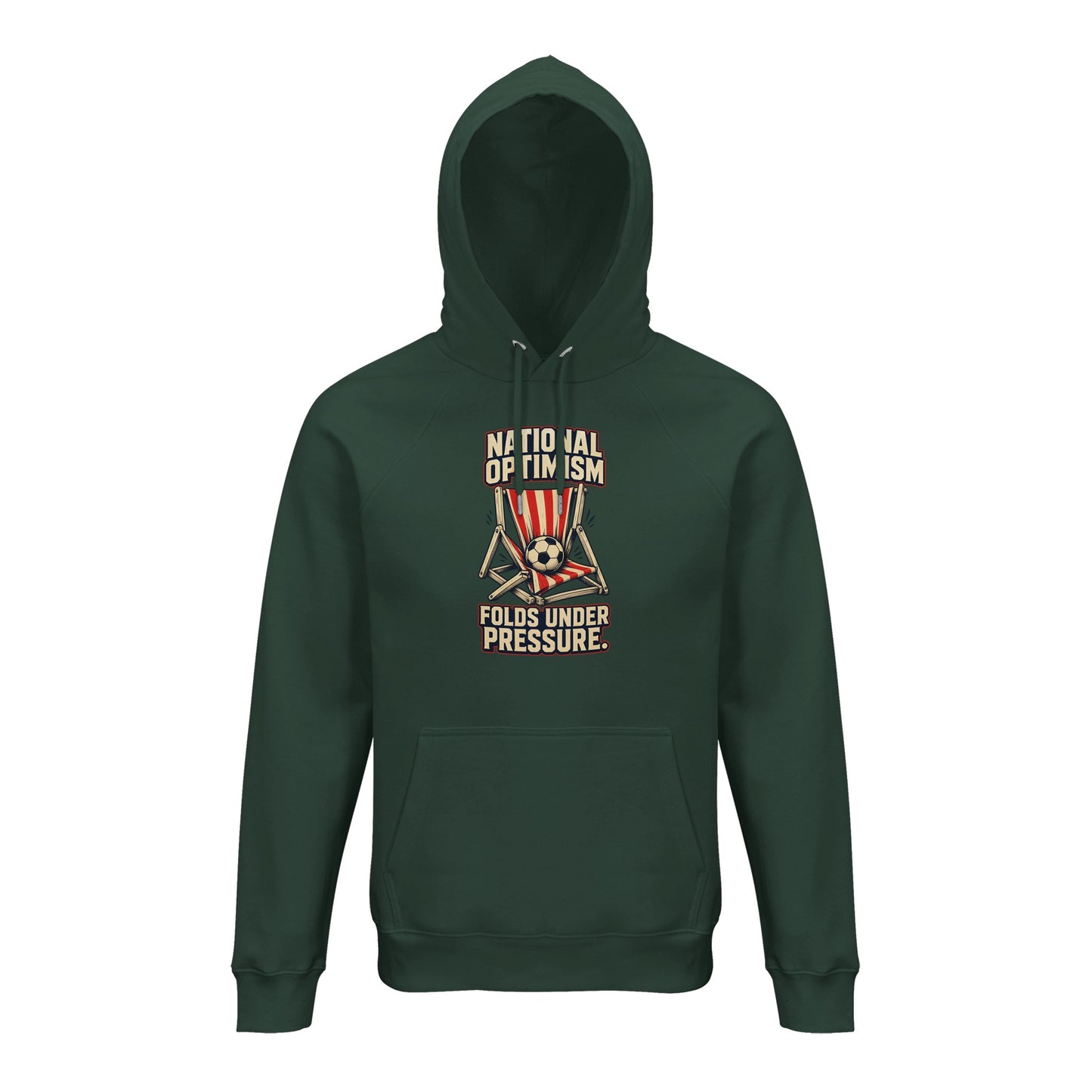 National Optimism Folds Under Pressure Football Hoodie — product view 11