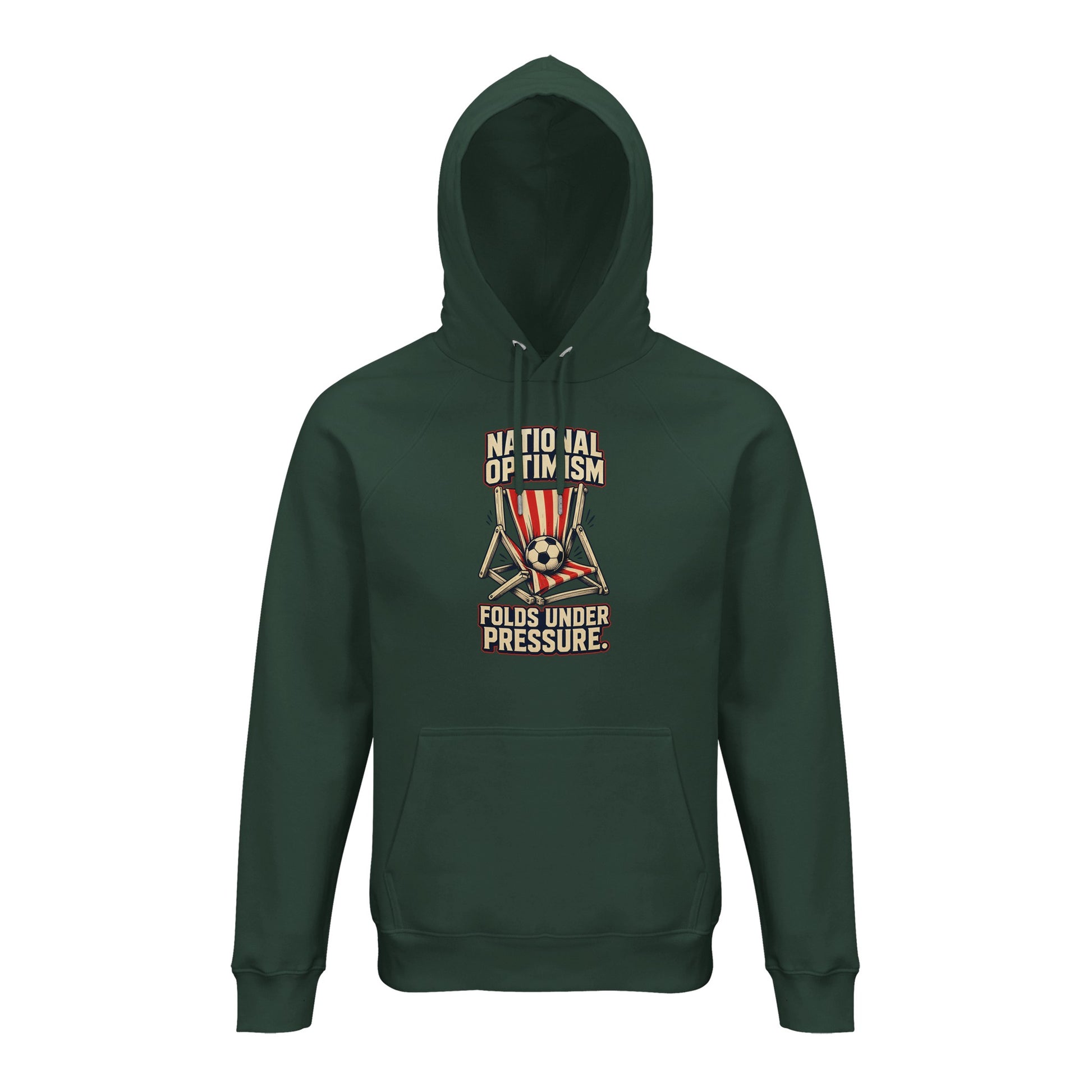 National Optimism Folds Under Pressure Football Hoodie — product view 11