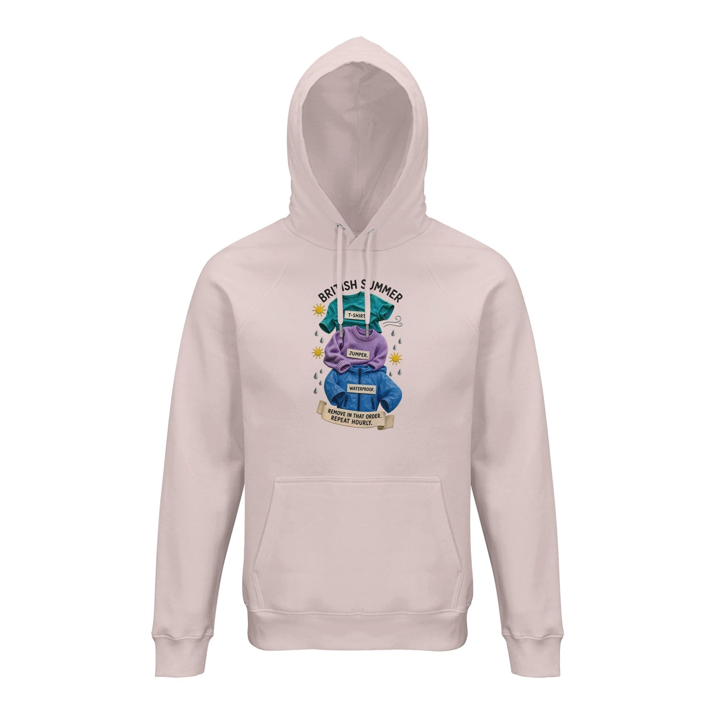 British Summer: Repeat Layers Hourly Hoodie — product view 8
