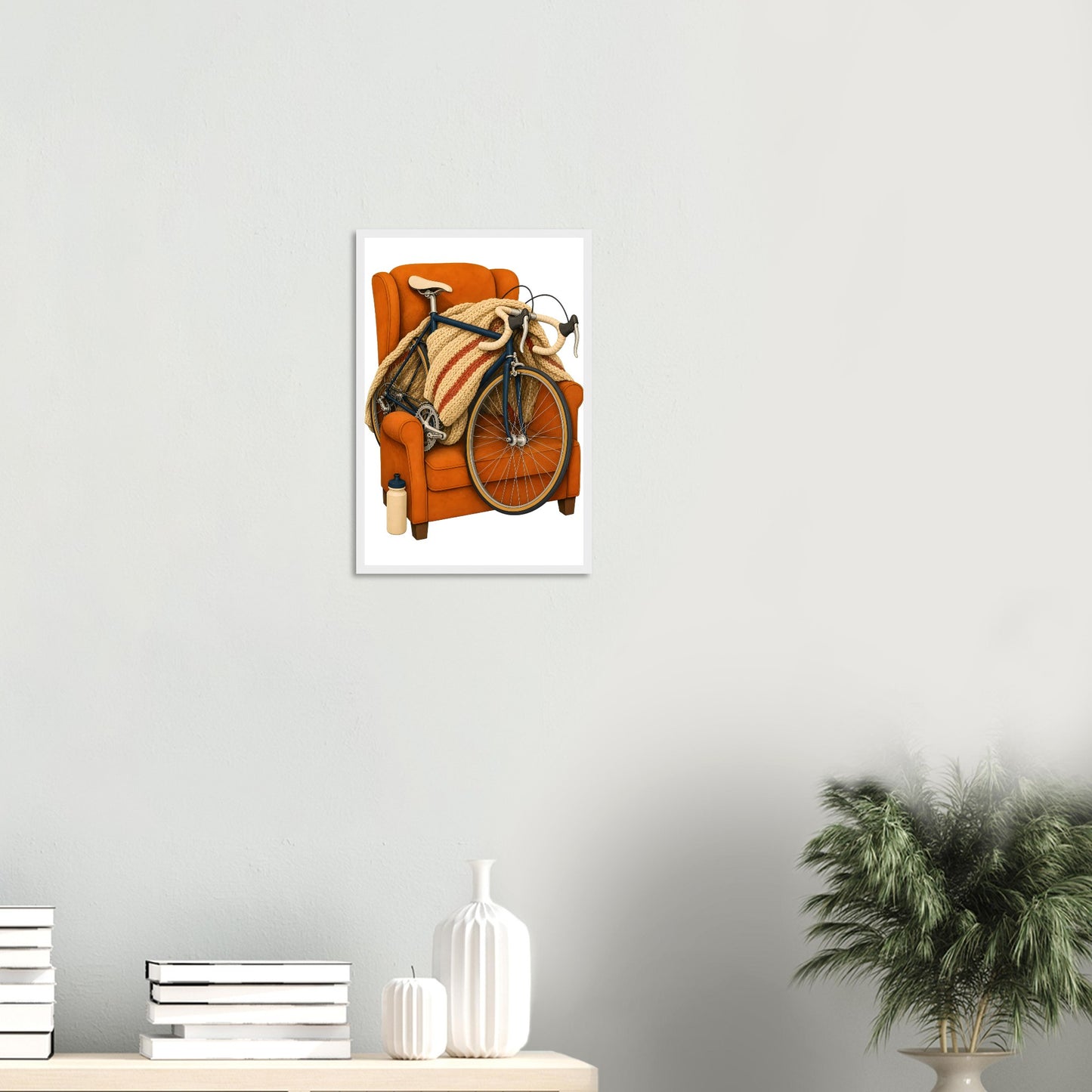 Bicycle Rest Day Framed Wall Art — product view 11