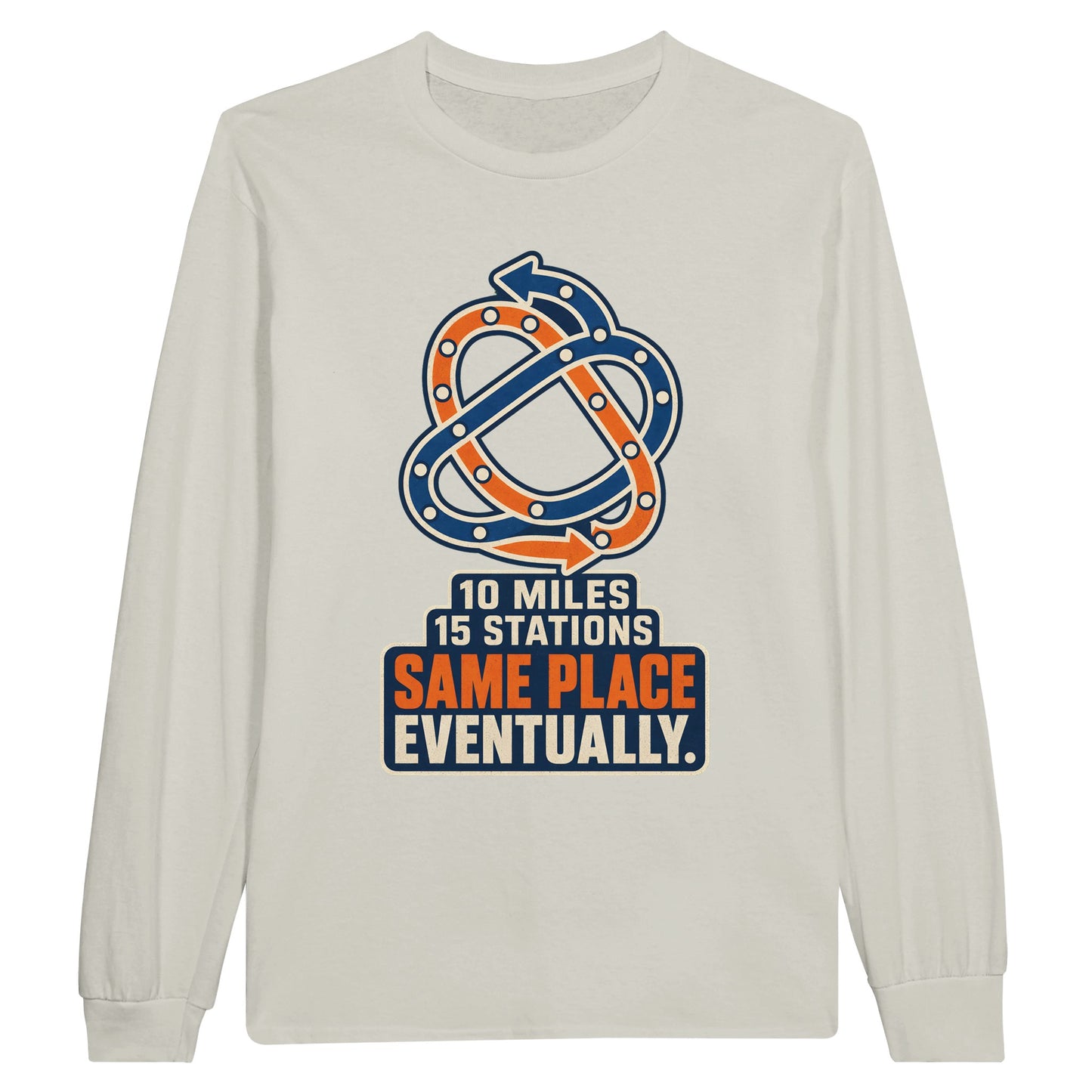 Glasgow Same Place Eventually Long-Sleeve T-shirt — product view 14