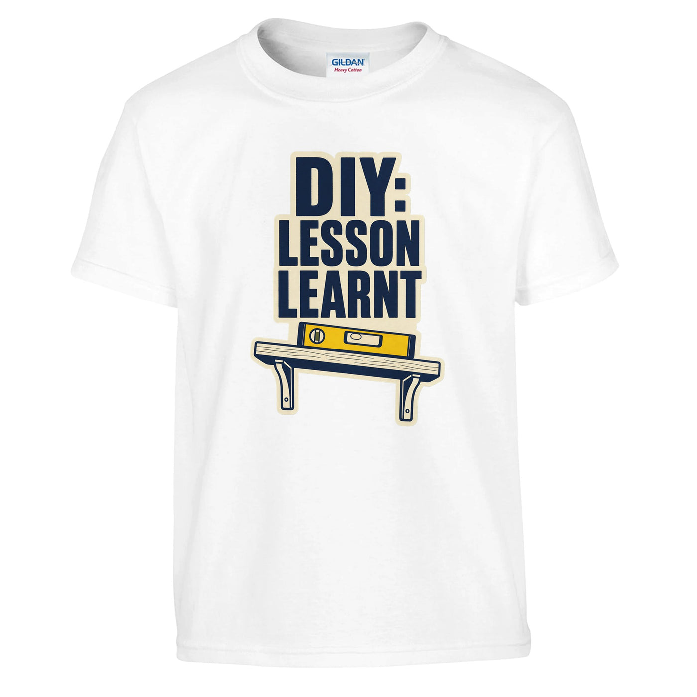 DIY: Lesson Learnt Wonky Shelf Graphic Kids' T-shirt