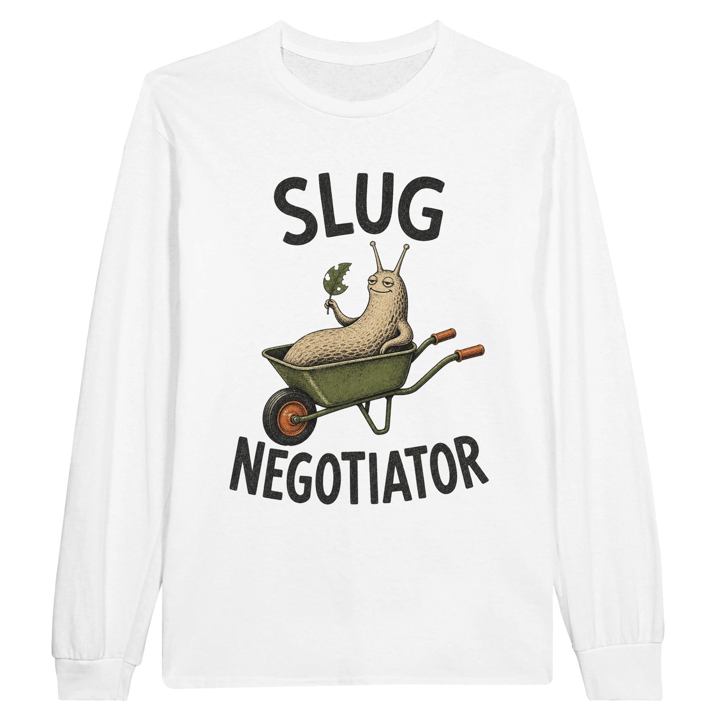 Slug Negotiator Garden Graphic Long-Sleeve T-shirt — product view 1