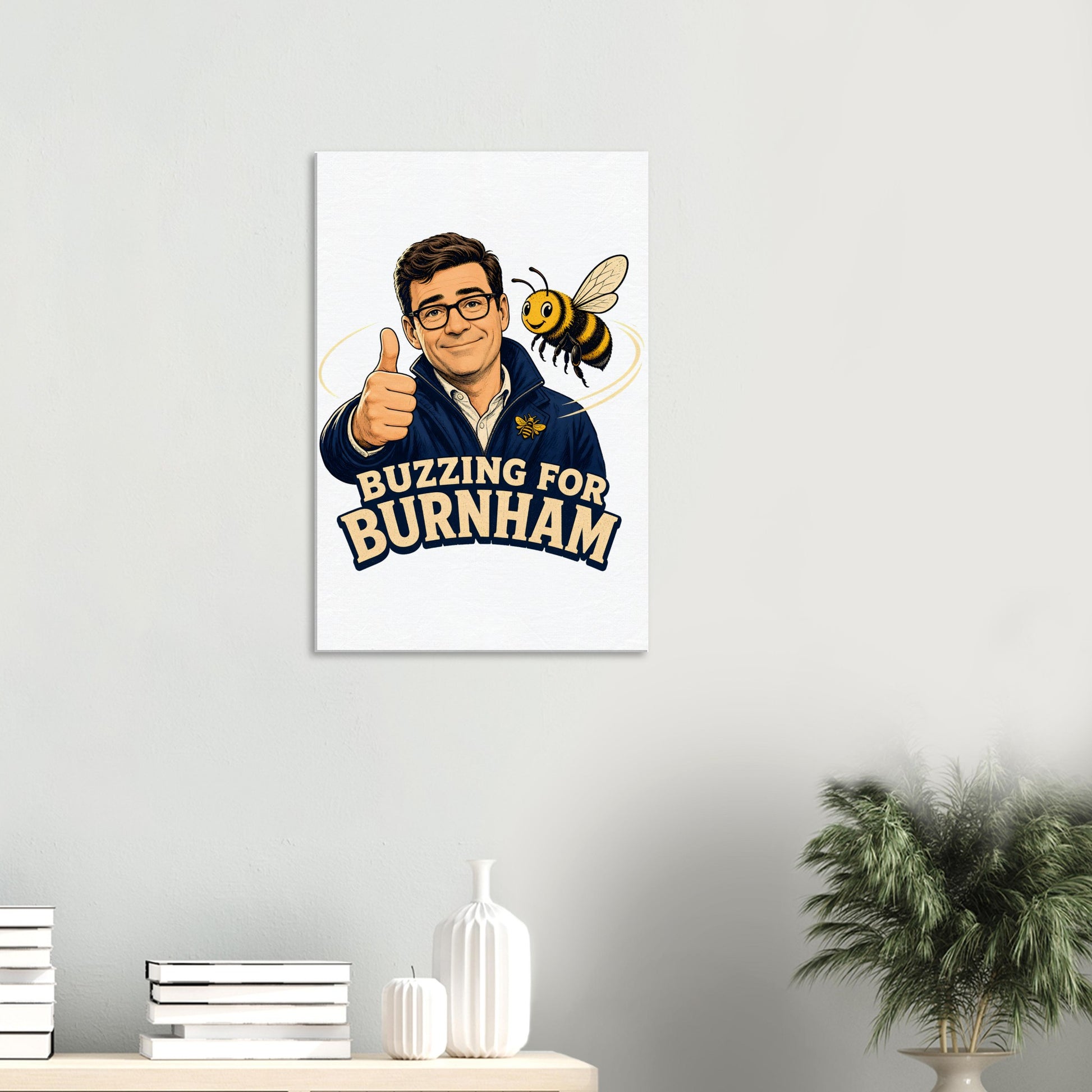 Buzzing for Burnham Canvas — product view 4
