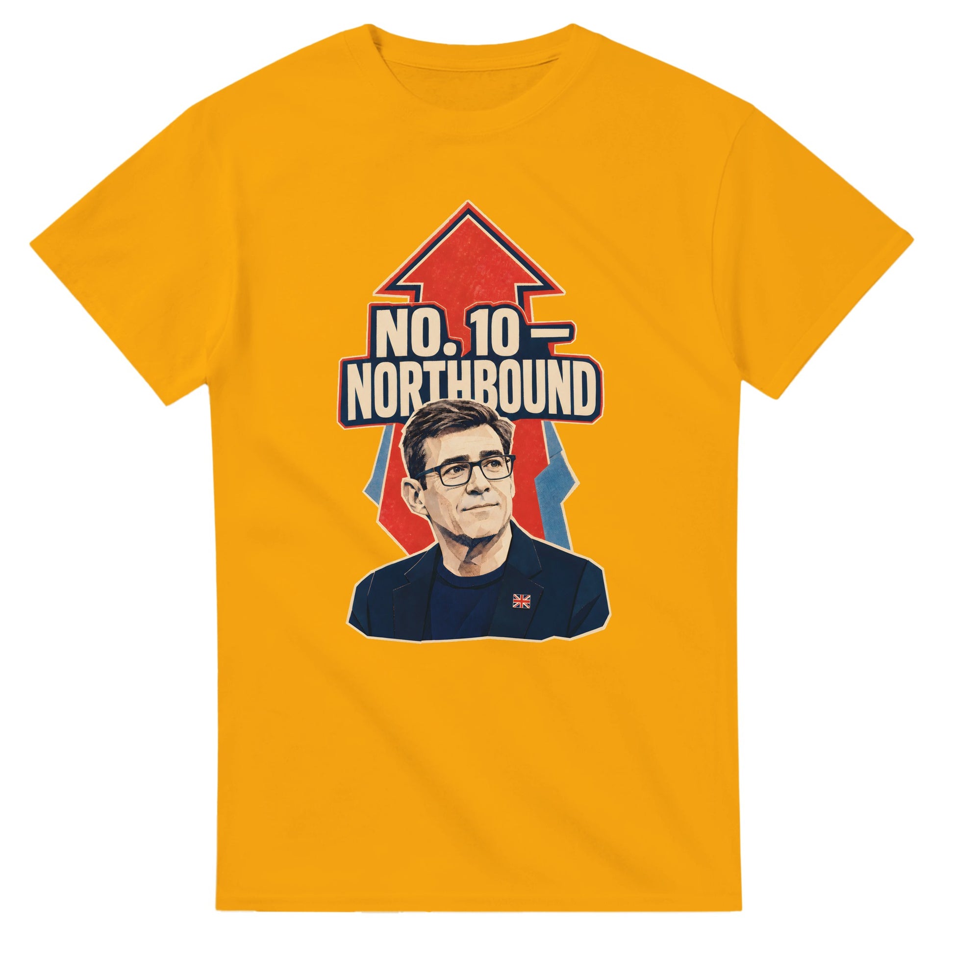 No. 10 — Northbound Andy Burnham Political Satire T-shirt — product view 14