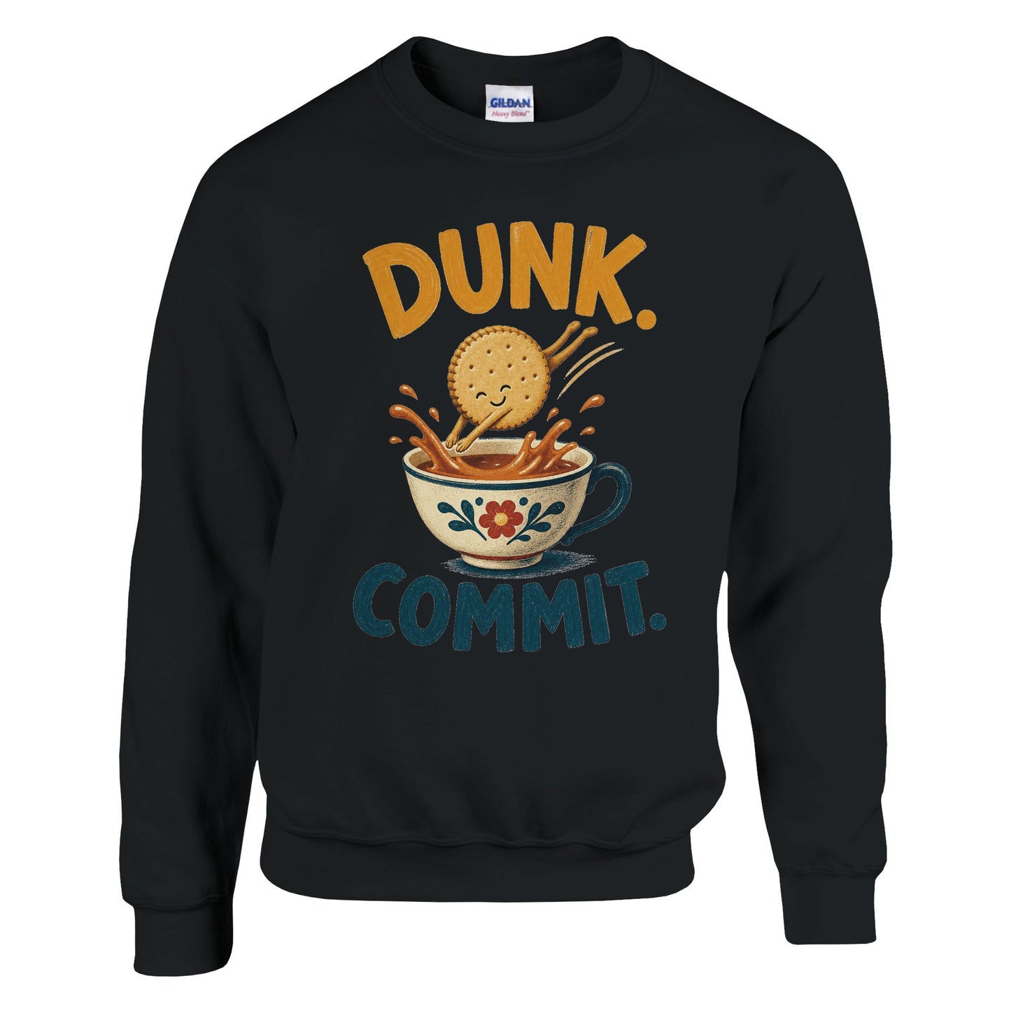 Dunk. Commit. Tea Biscuit Graphic Sweatshirt — product view 5