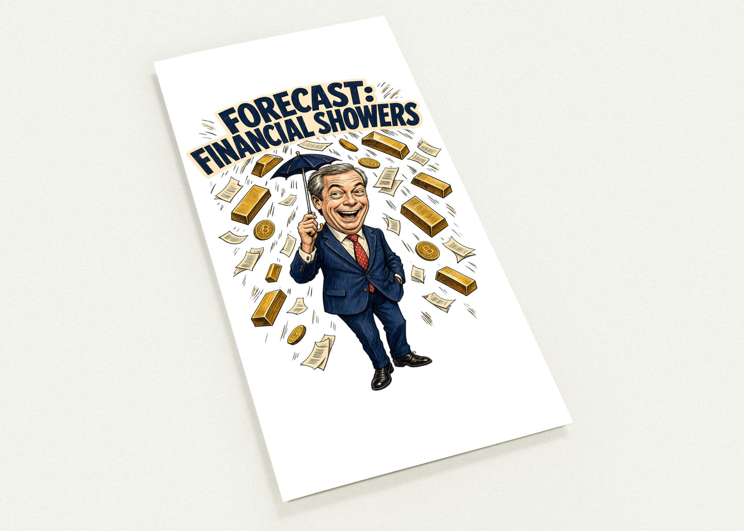 Forecast: Financial Showers Postcard Pack — product view 1