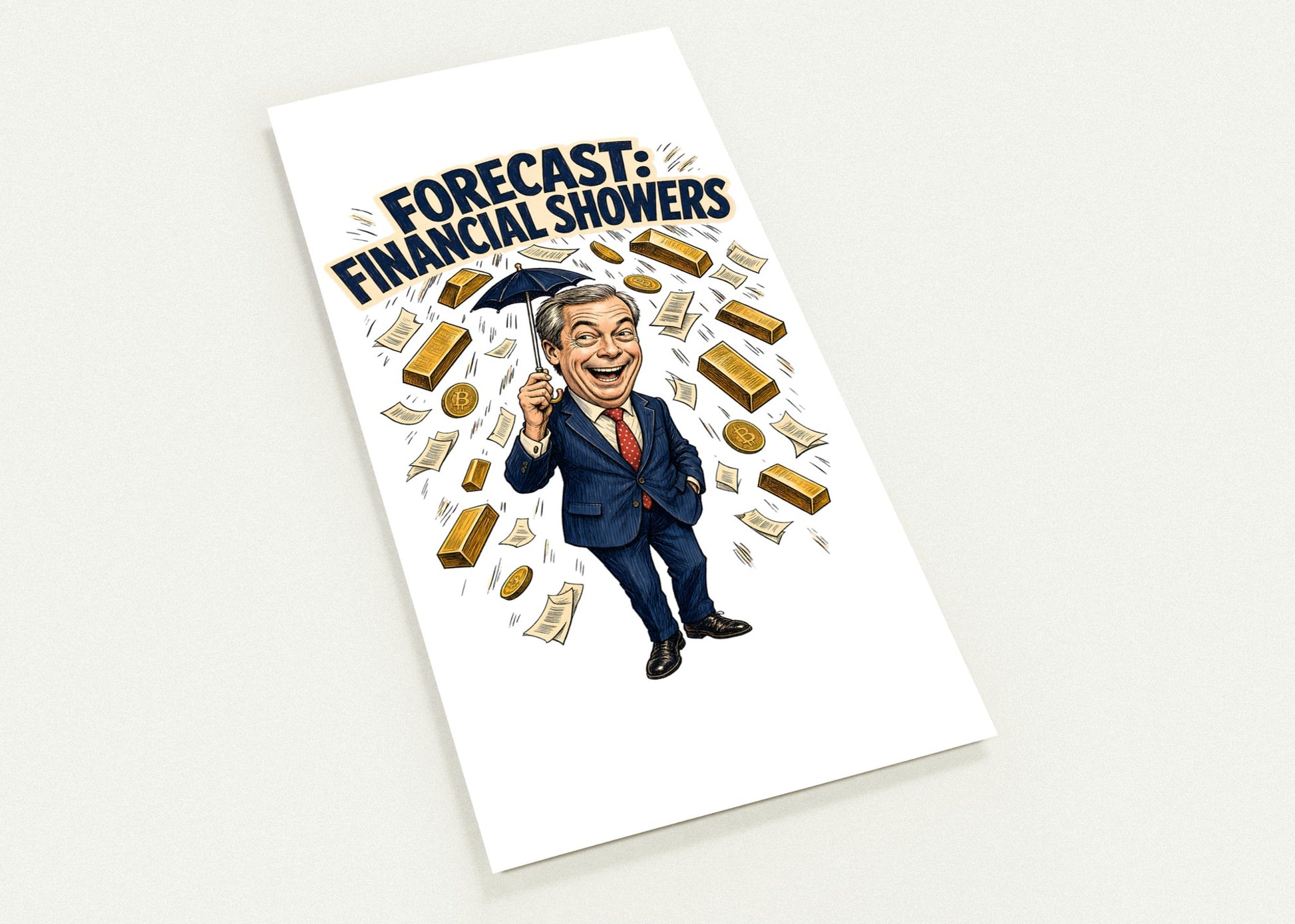 Forecast: Financial Showers Postcard Pack — product view 1