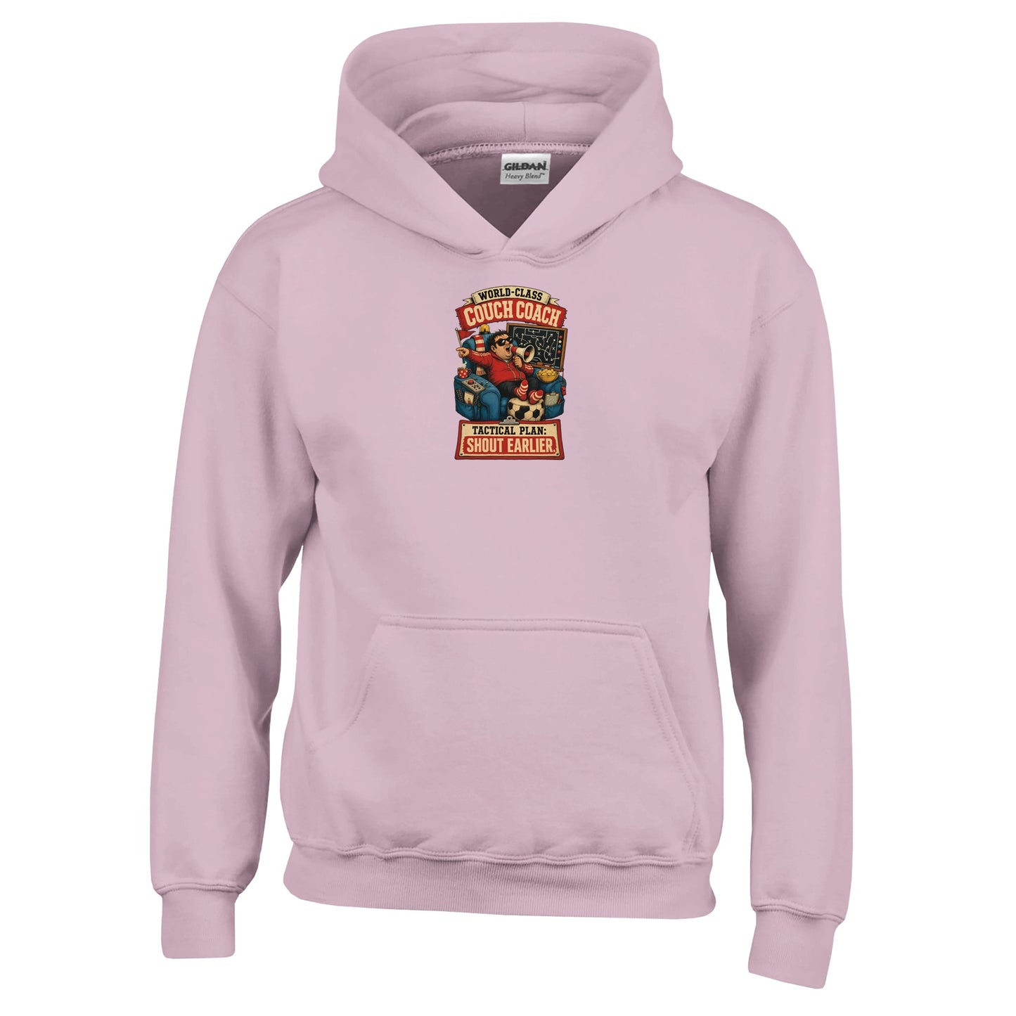 World-Class Couch Coach Kids' Hoodie — product view 5