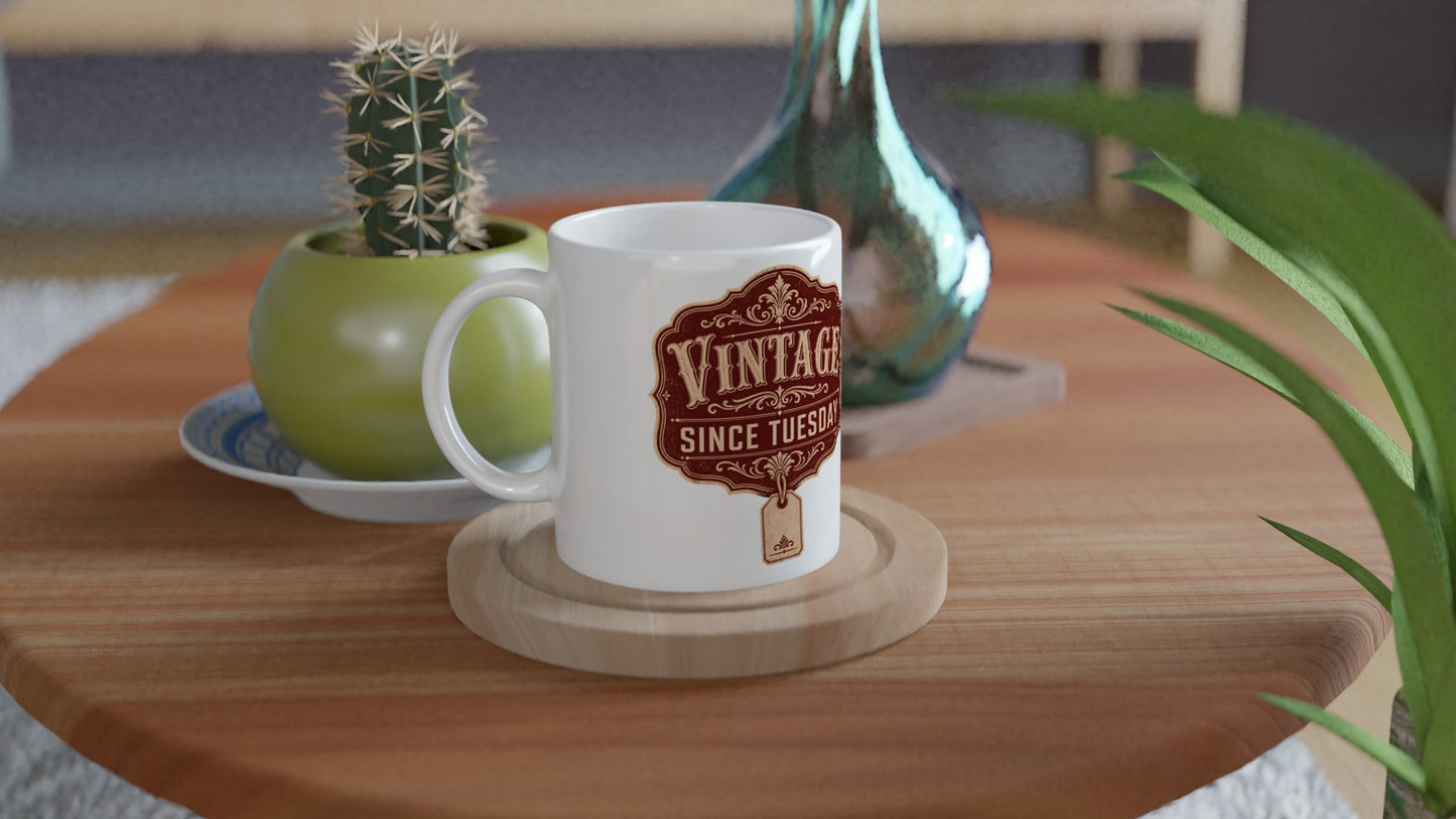 Vintage Since Tuesday Mug — product view 1