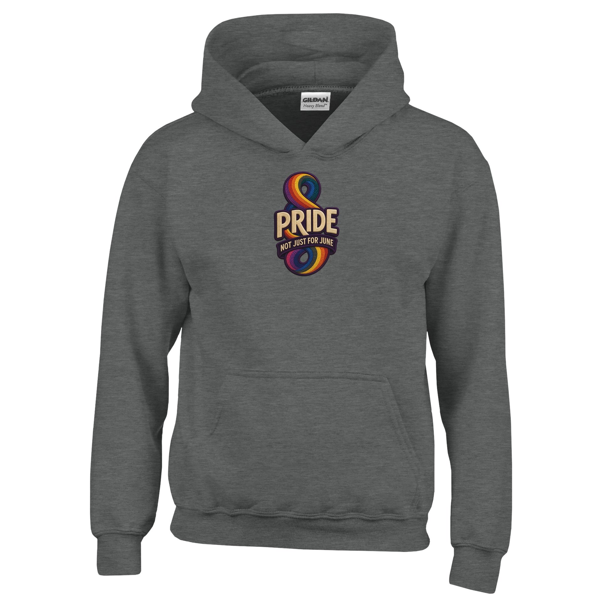 Pride: Not Just for June Kids' Hoodie — product view 2