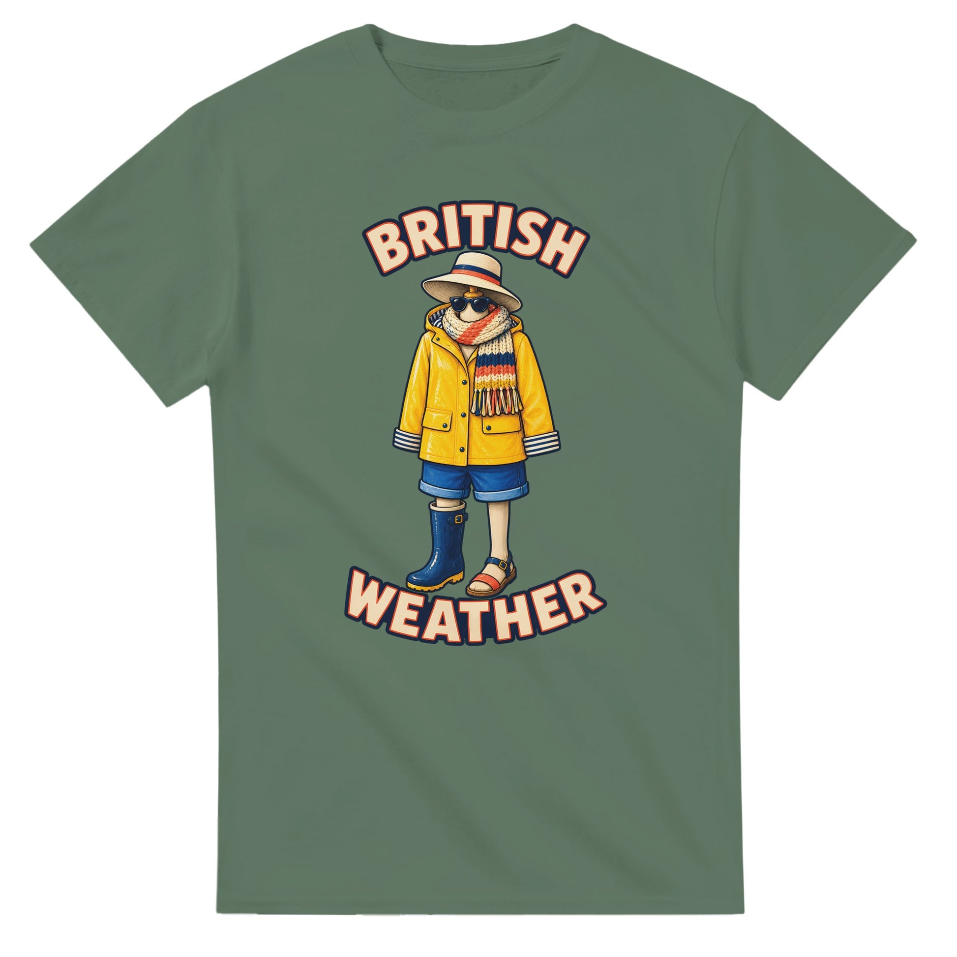 British Weather All-Weather Outfit T-shirt — product view 13