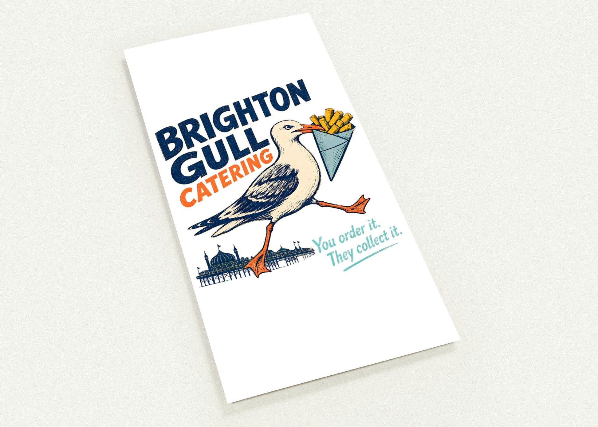 Brighton Gull Catering - You Order It, They Collect It Postcard Pack — product view 1