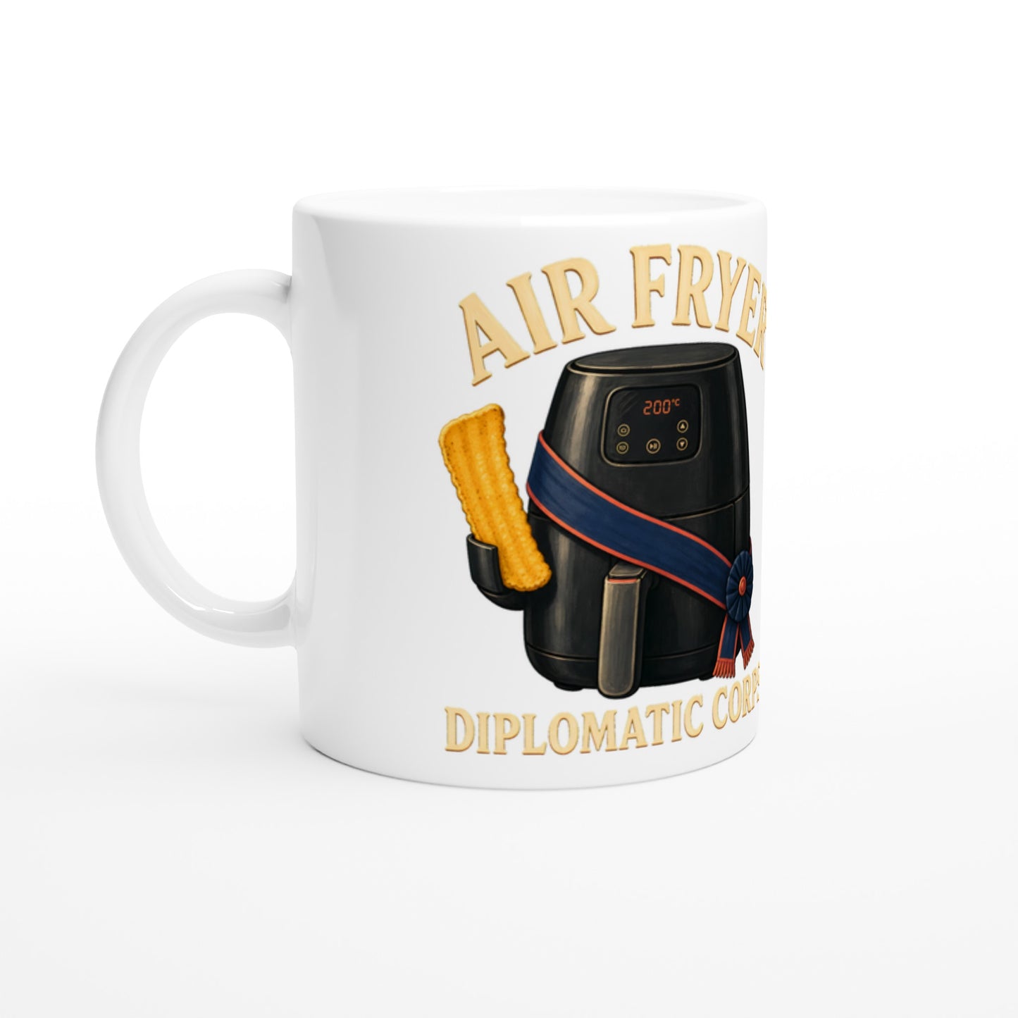 Air Fryer Diplomatic Corps Mug — product view 1