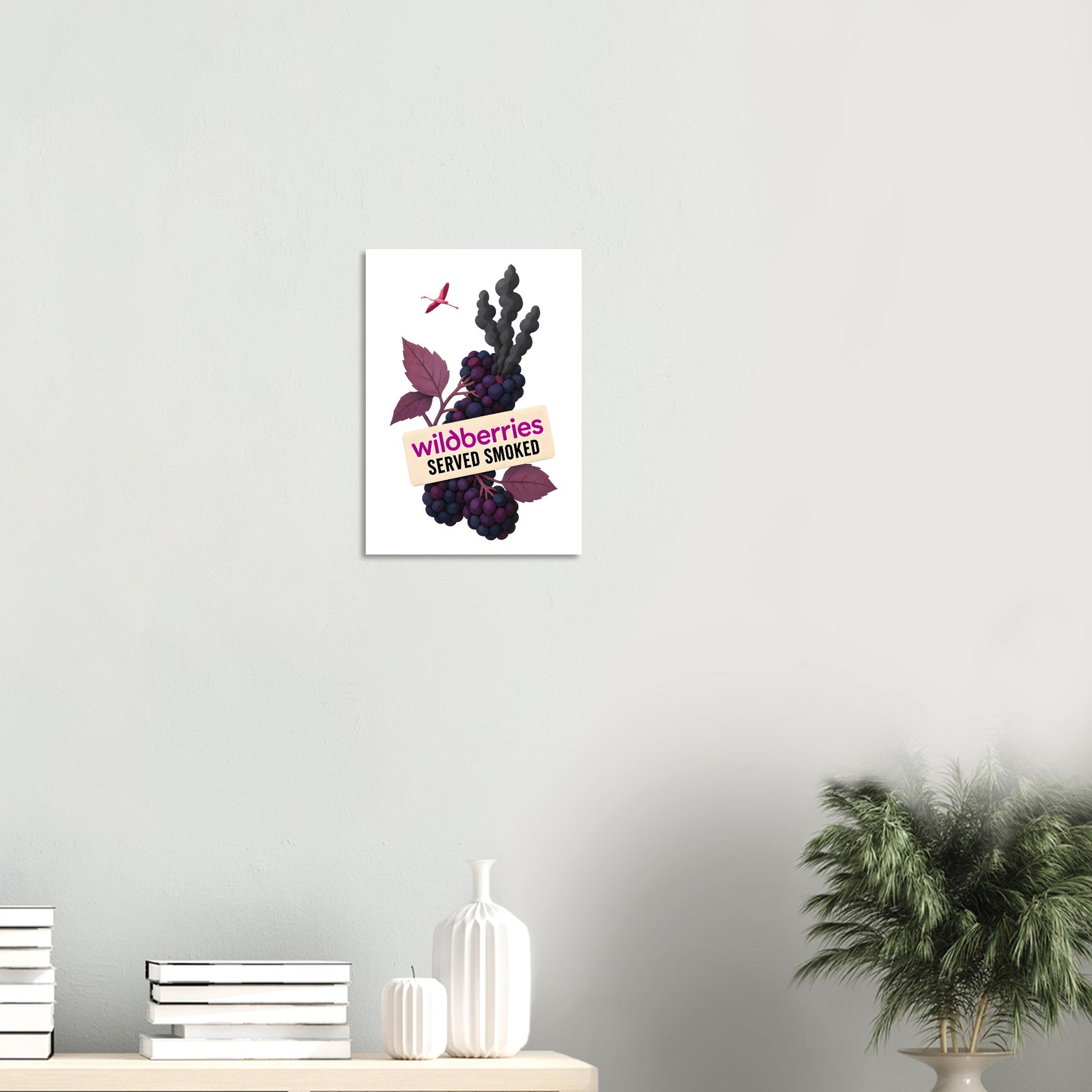 Wildberries, Served Smoked Poster — product view 8