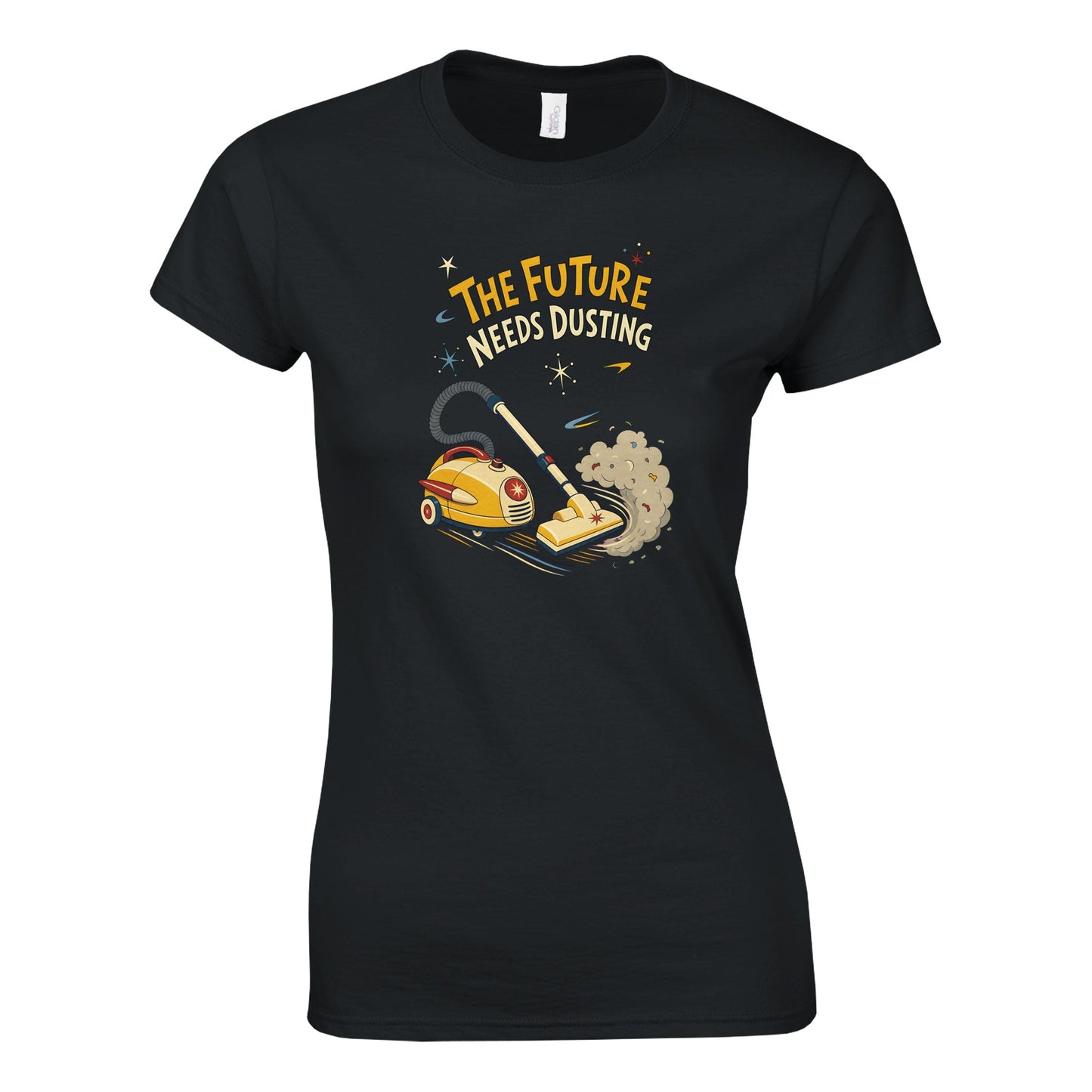 The Future Needs Dusting Women's T-shirt — product view 6