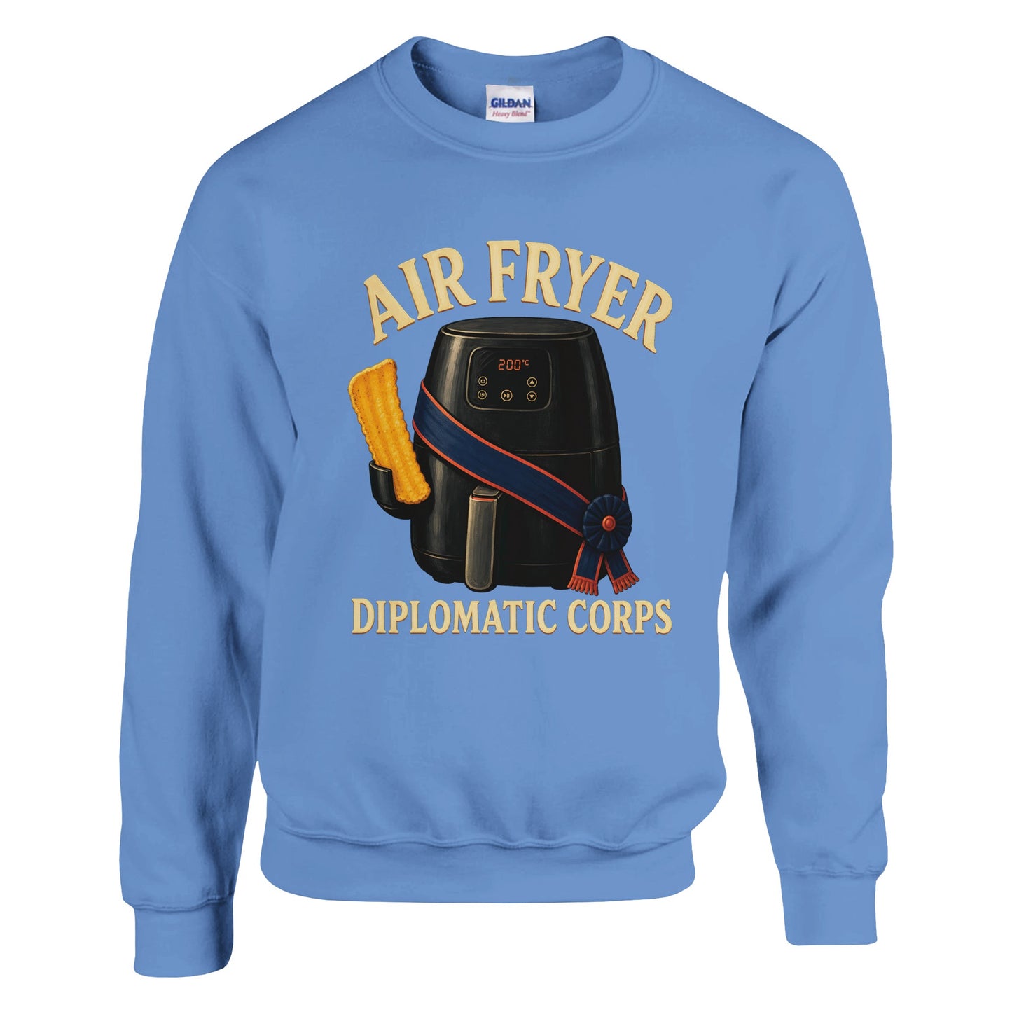 Air Fryer Diplomatic Corps Sweatshirt — product view 7