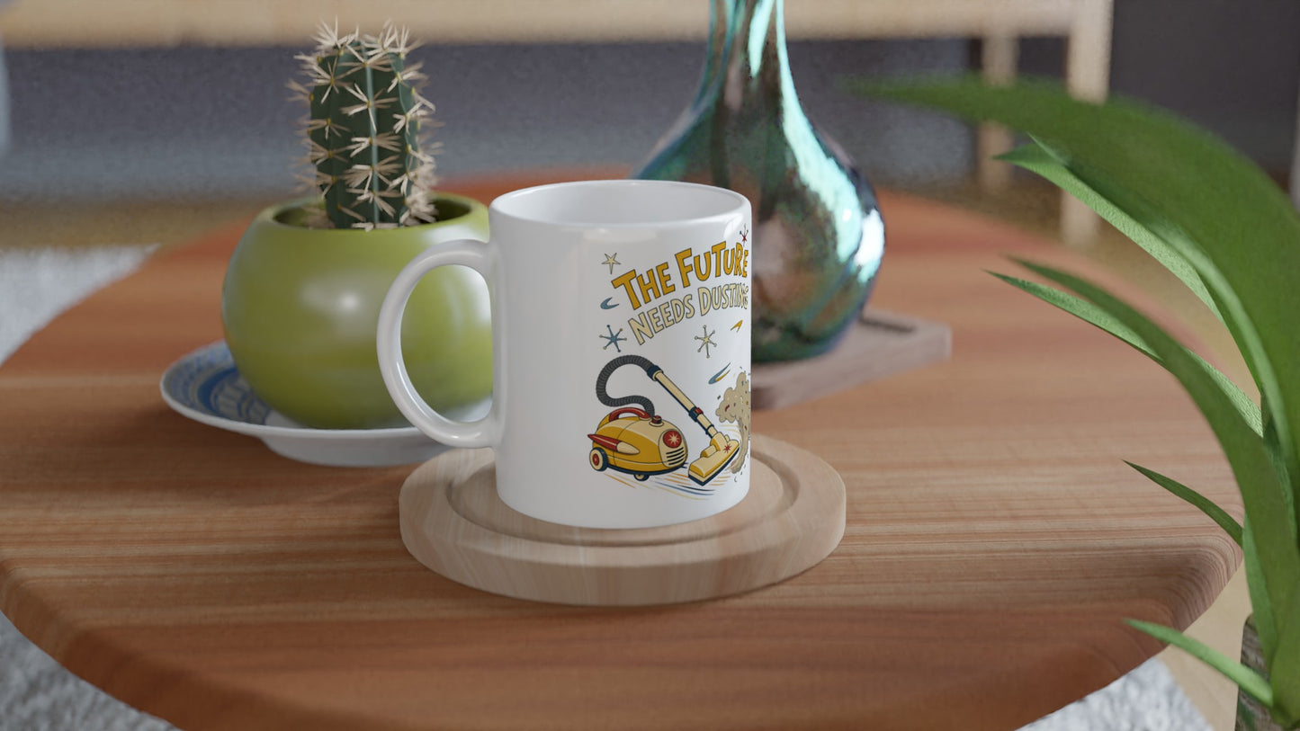 The Future Needs Dusting Mug — product view 3