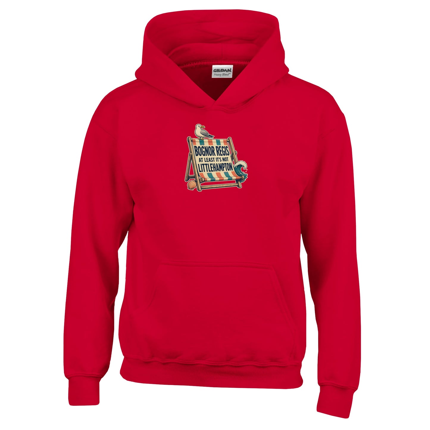 Bognor Regis — At Least It's Not Littlehampton Kids' Hoodie — product view 6