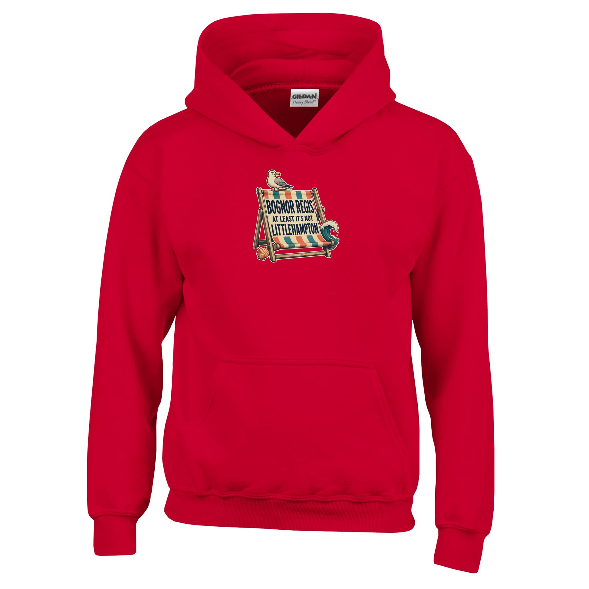 Bognor Regis — At Least It's Not Littlehampton Kids' Hoodie — product view 6