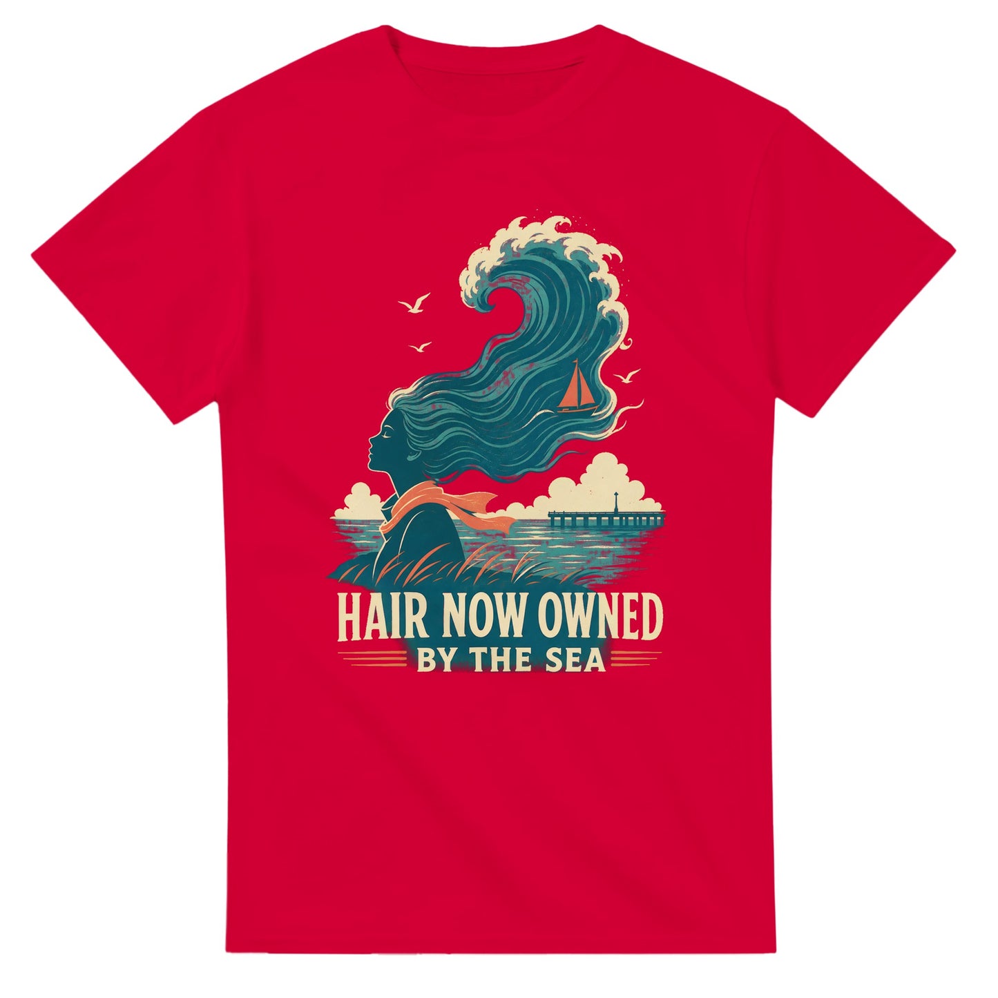 Hair Now Owned by the Sea T-shirt — product view 9