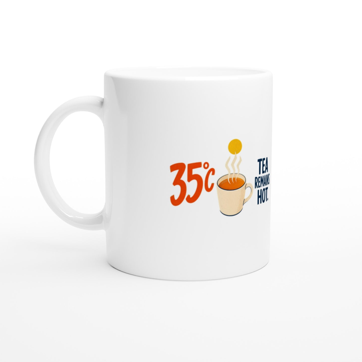 35°C — Tea Remains Hot Mug — product view 2