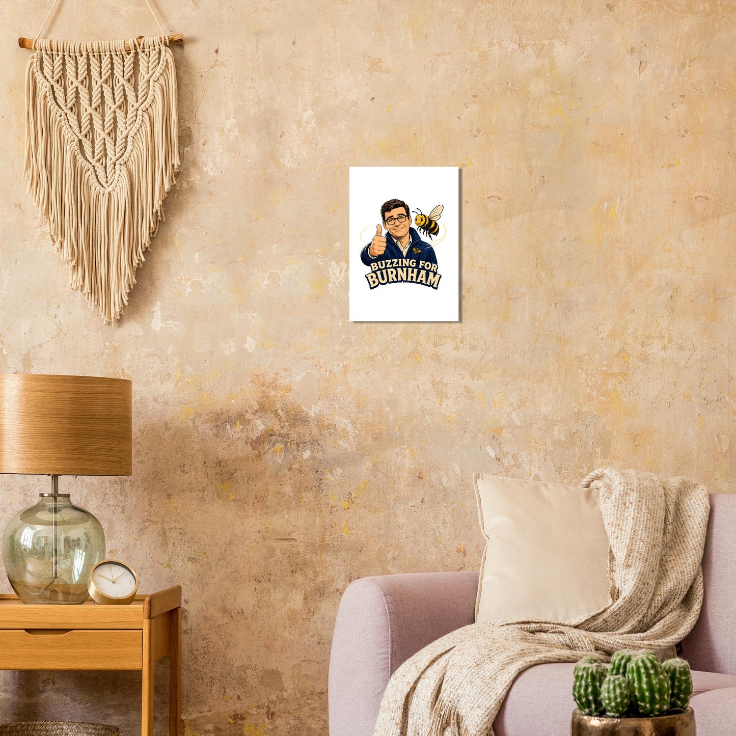 Buzzing for Burnham Poster — product view 9