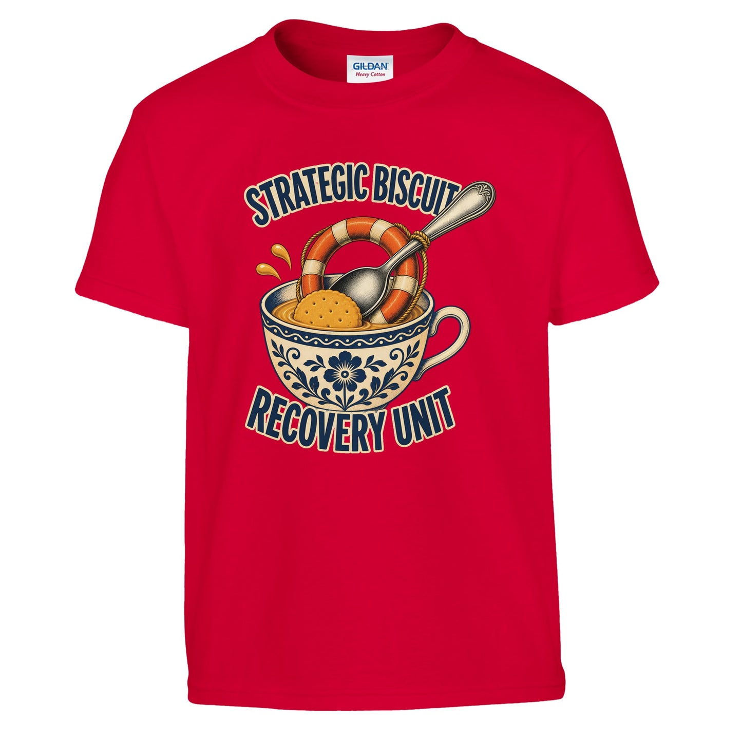Strategic Biscuit Recovery Unit Kids' T-shirt — product view 5