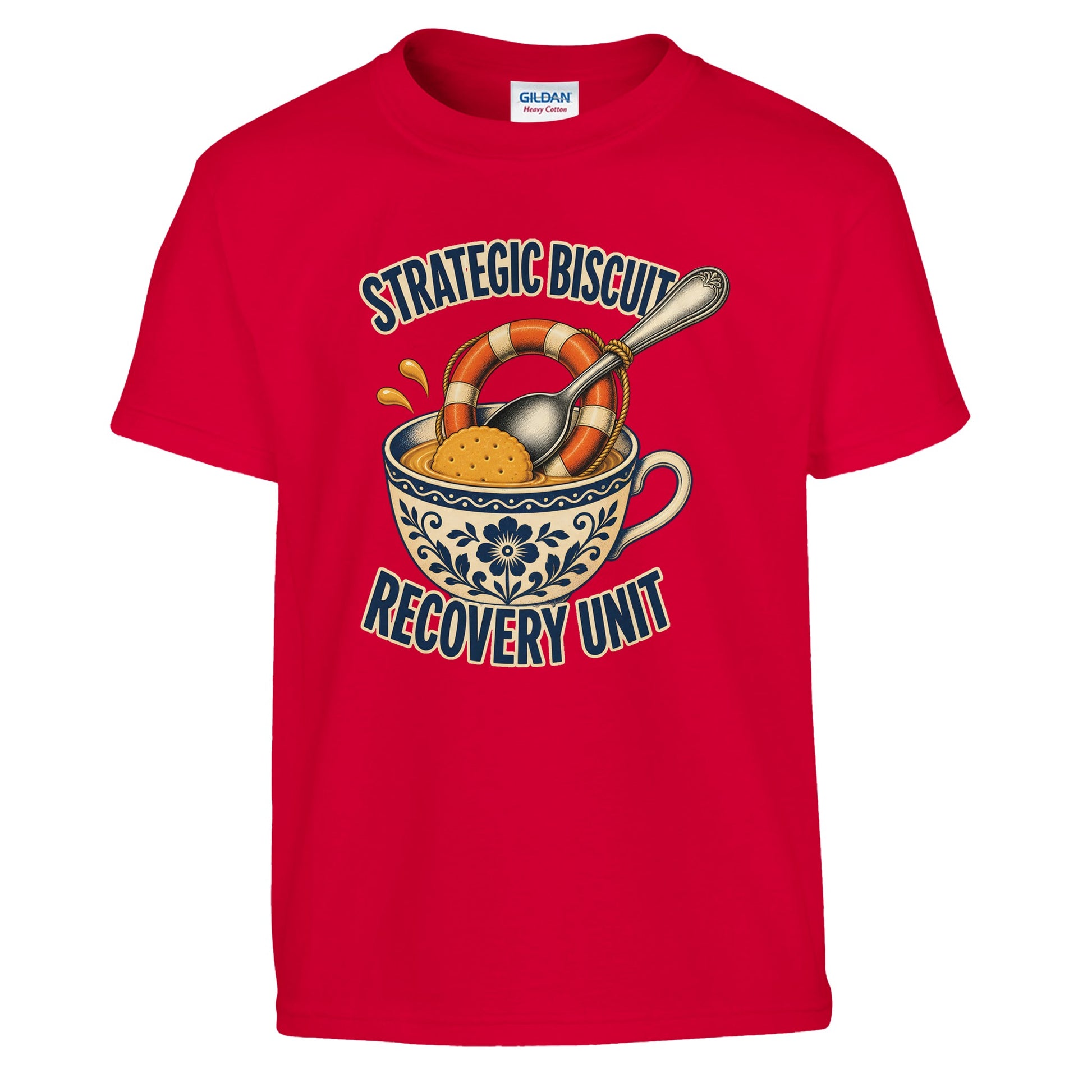 Strategic Biscuit Recovery Unit Kids' T-shirt — product view 5