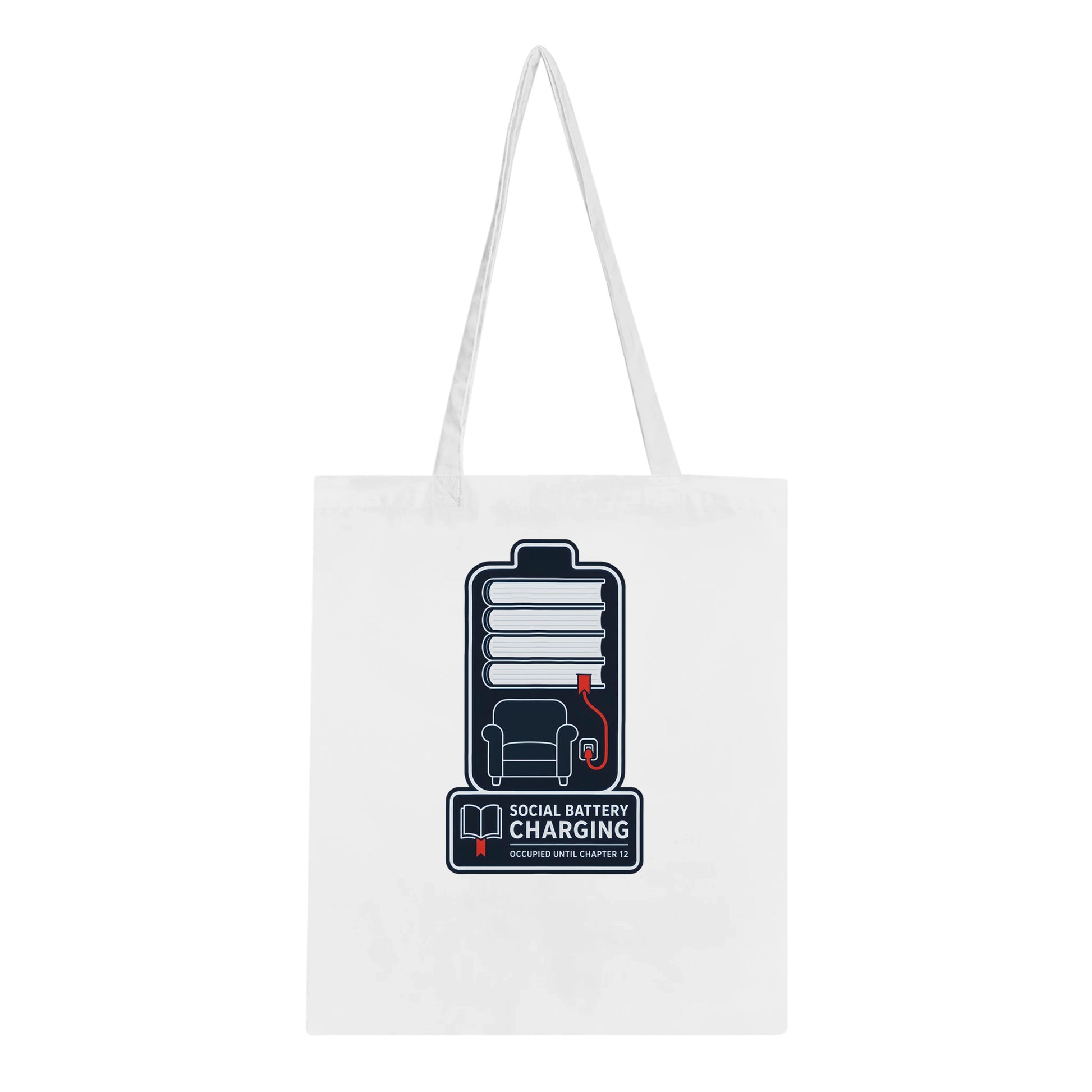 Social Battery Charging Tote Bag — product view 1