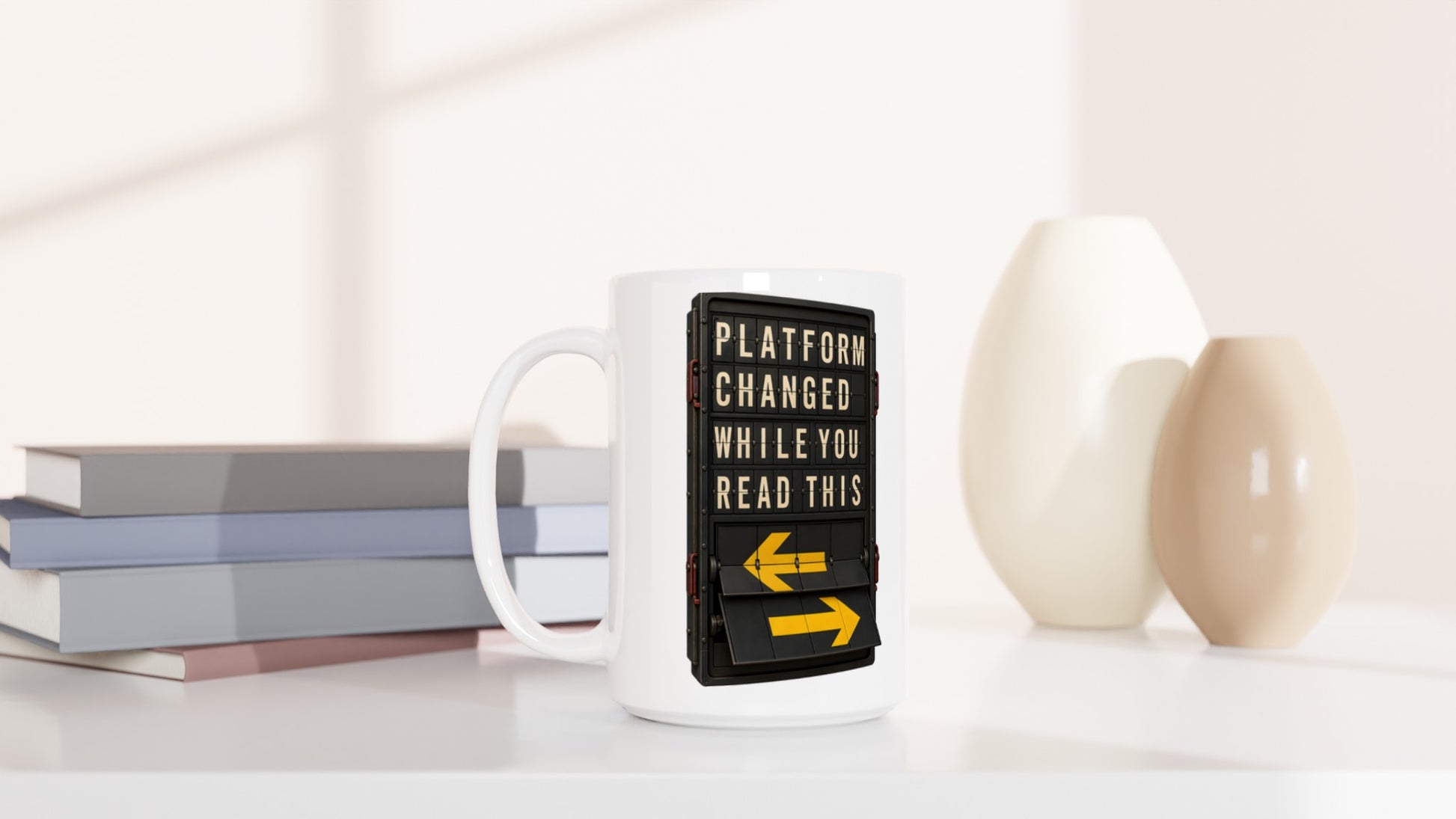 Platform Changed While You Read This Large Mug — product view 6