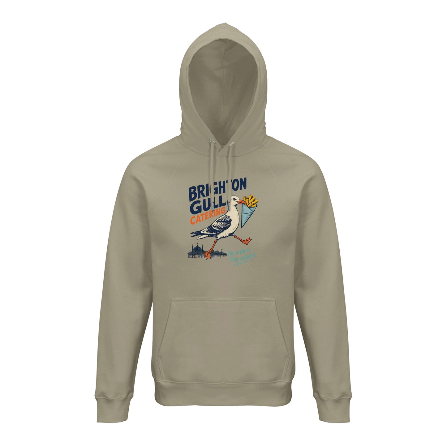 Brighton Gull Catering - You Order It, They Collect It Hoodie — product view 3