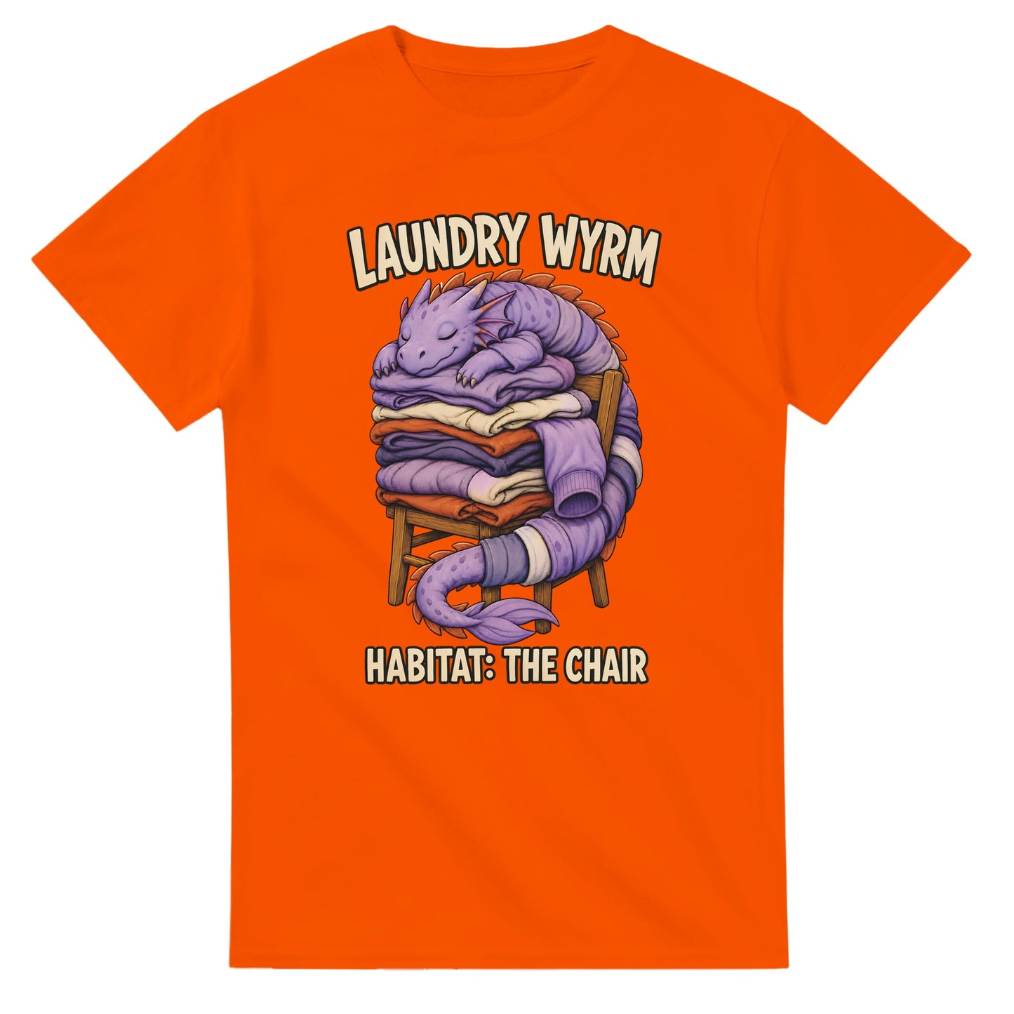 Laundry Wyrm – Habitat: The Chair T-shirt — product view 7