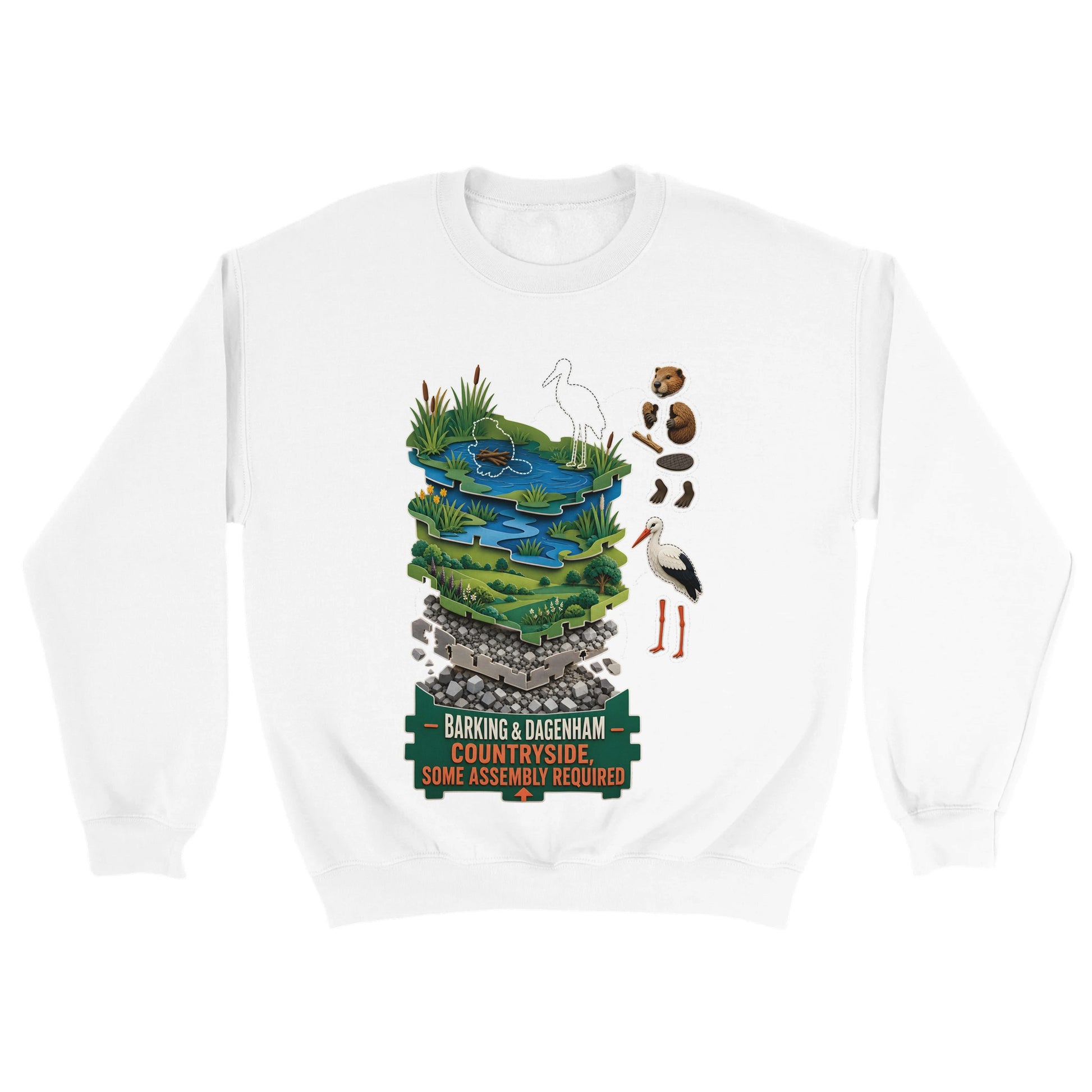 Barking & Dagenham Countryside Sweatshirt — product view 18