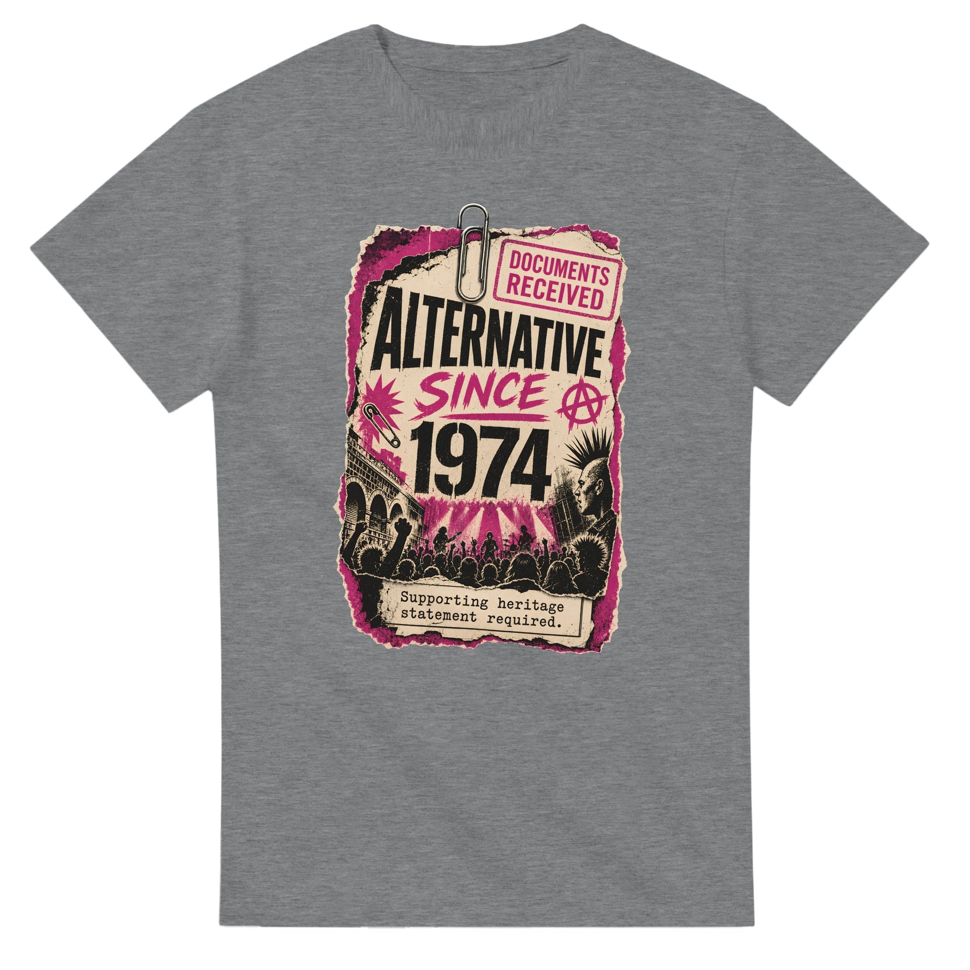 Camden Alternative Since 1974 T-shirt — Illustrated — product view 6