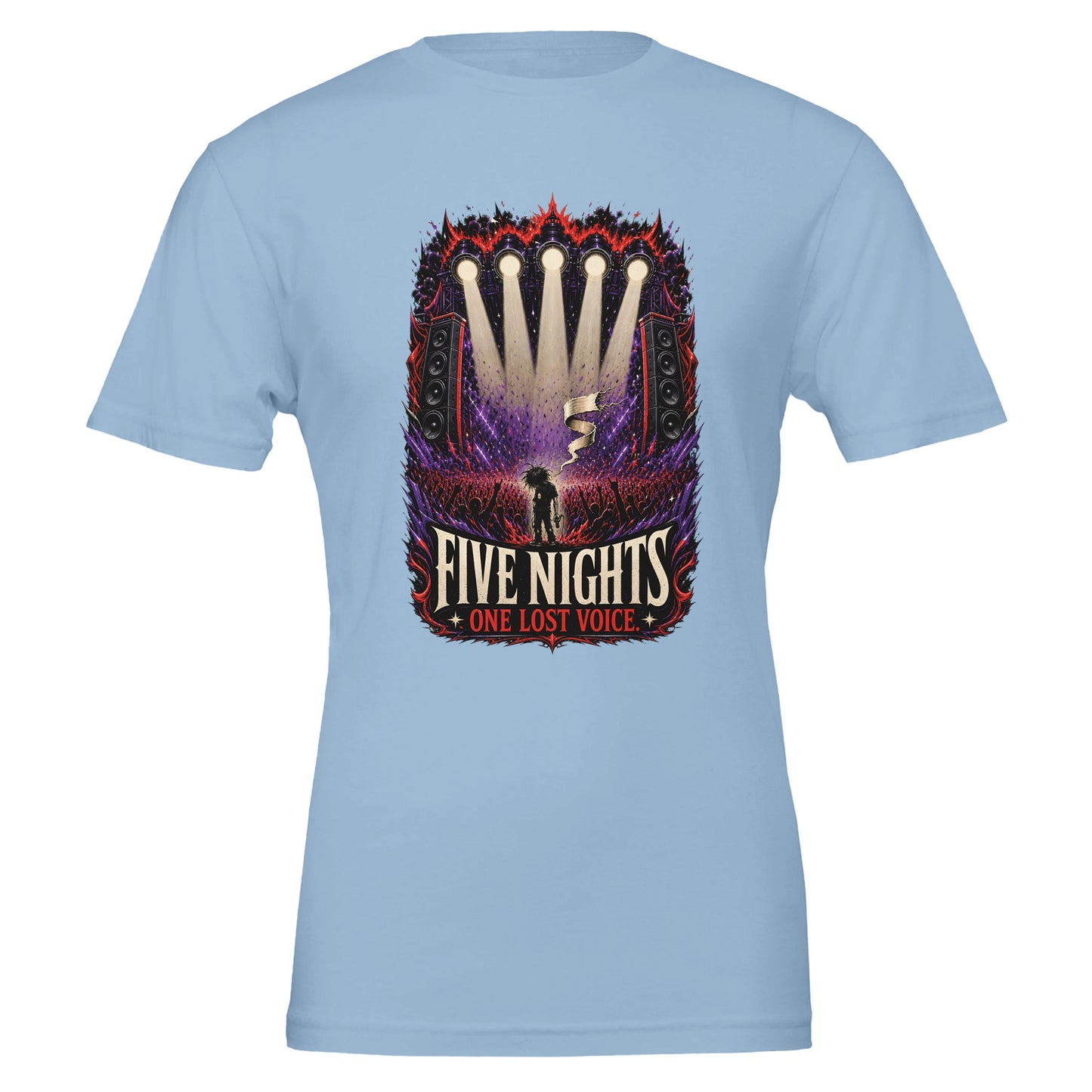 Five Nights, One Lost Voice T-shirt — product view 2